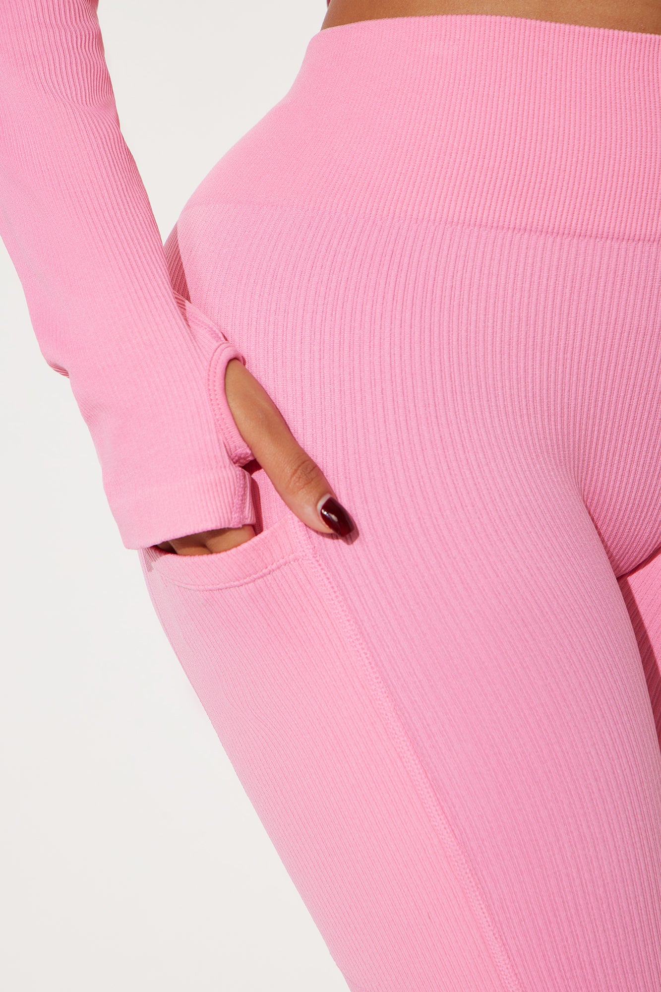 Prone Work Effortless Seamless Active Set - Bubblegum Pink - Image 4