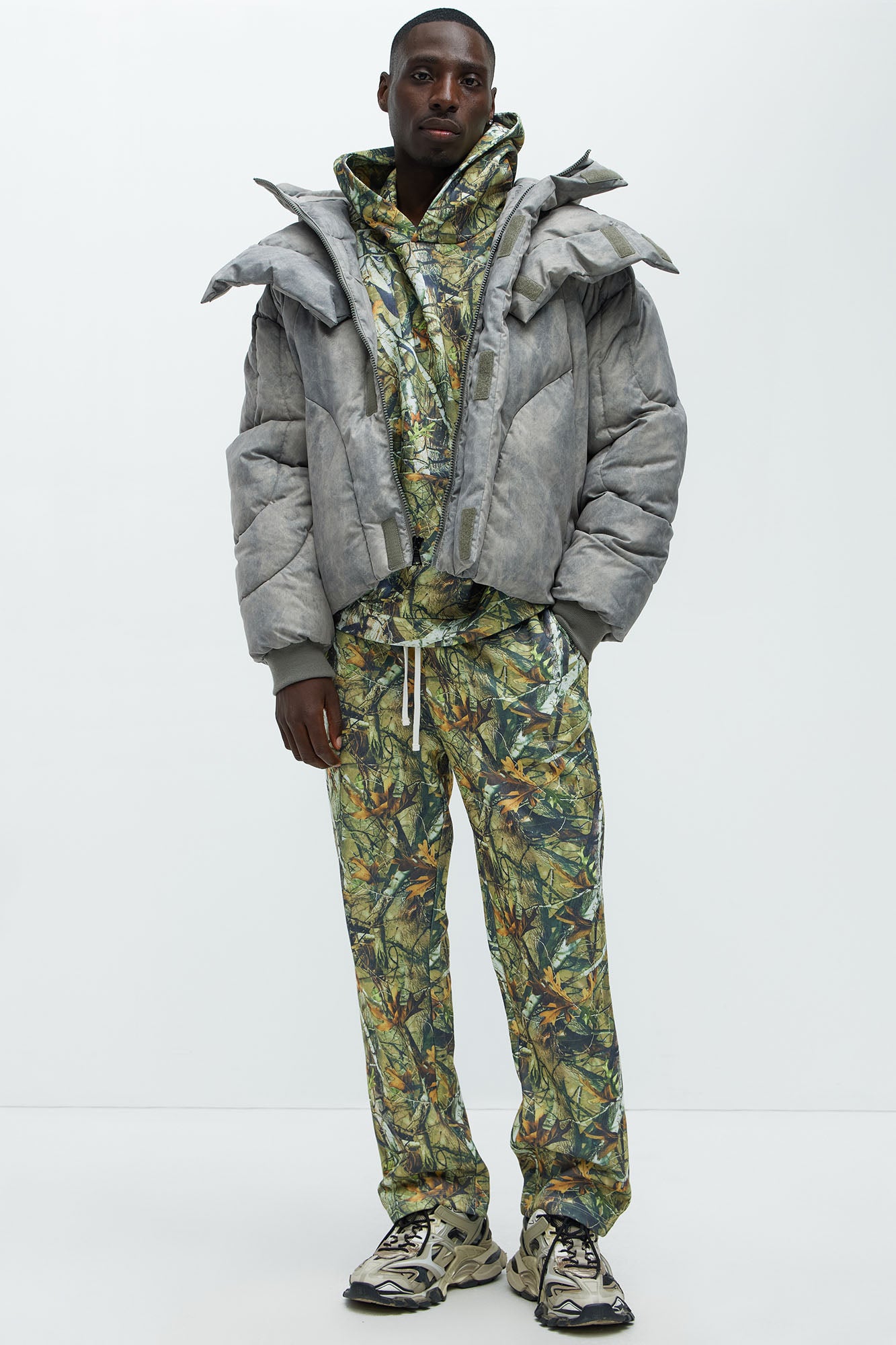 Deep Hills Camo Straight Sweatpants - Camouflage - Image 3
