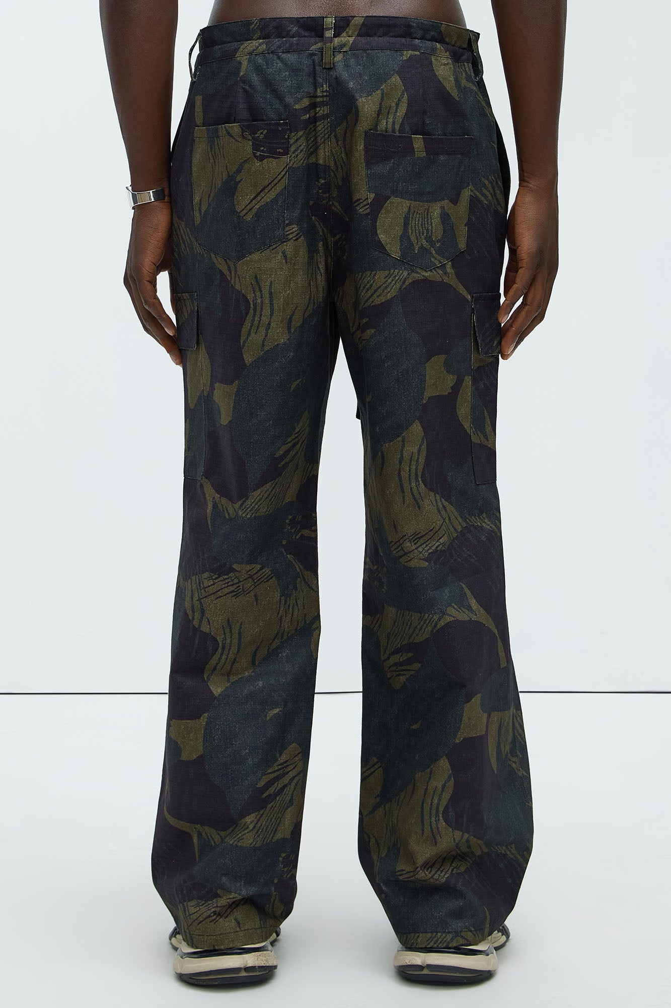 Baggy Trevor Cargo Pants - Camouflage - Image 5