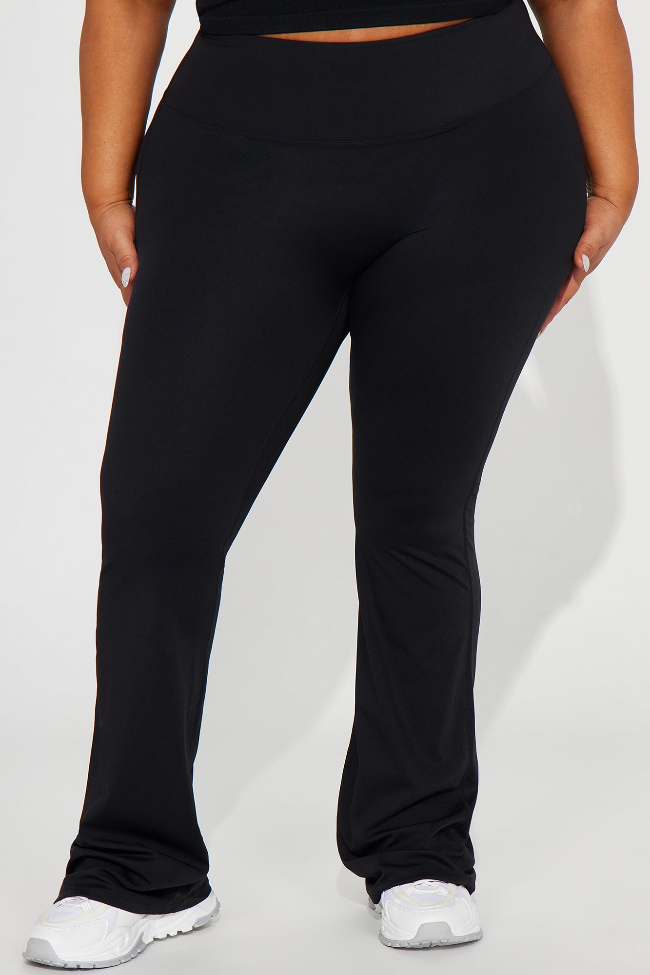 Nyma Ruched Yoga Pant - Black - Image 5