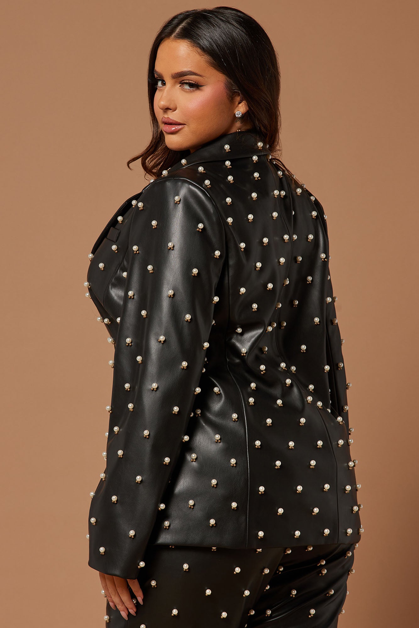 Claire Embellished Blazer - Black - Image 8
