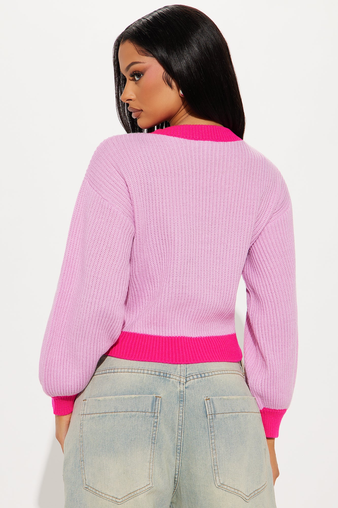 Stupid Cupid Sweater - Pink/combo - Image 3