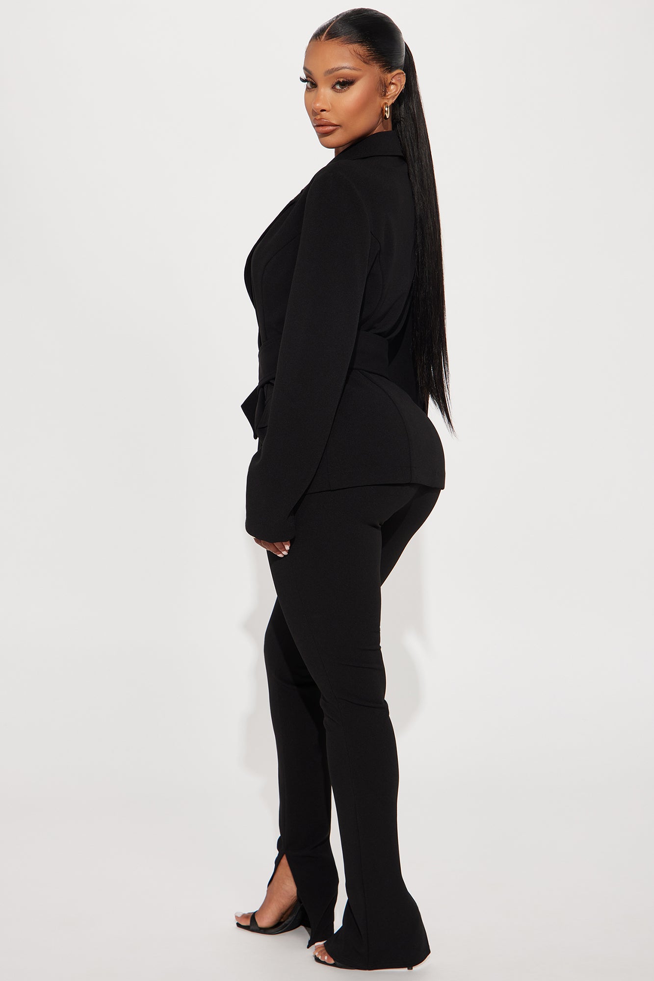 Point Of Interest Pant Set - Black - Image 3