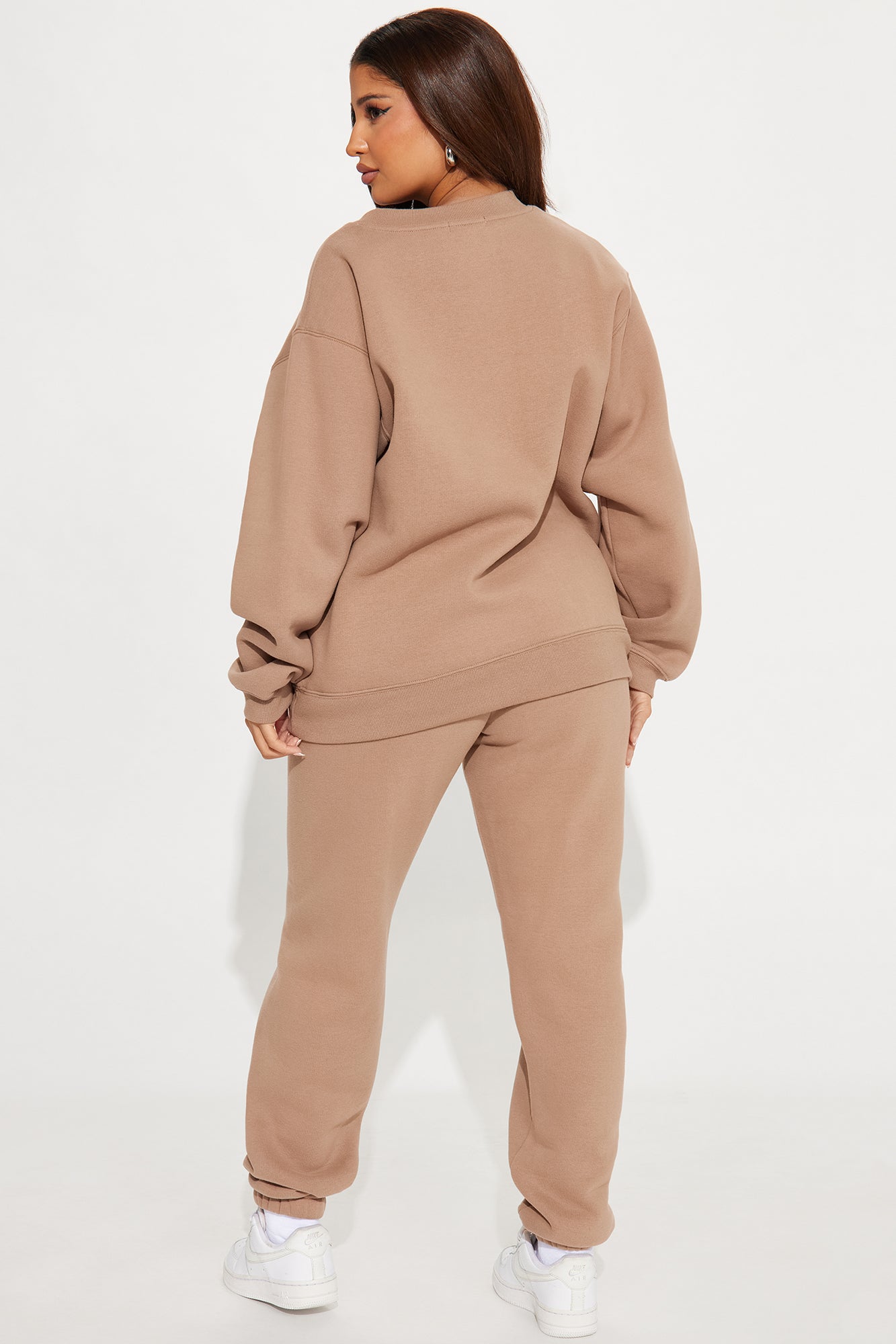C’est La Vie Sweatpant Set - Mocha - Image 4