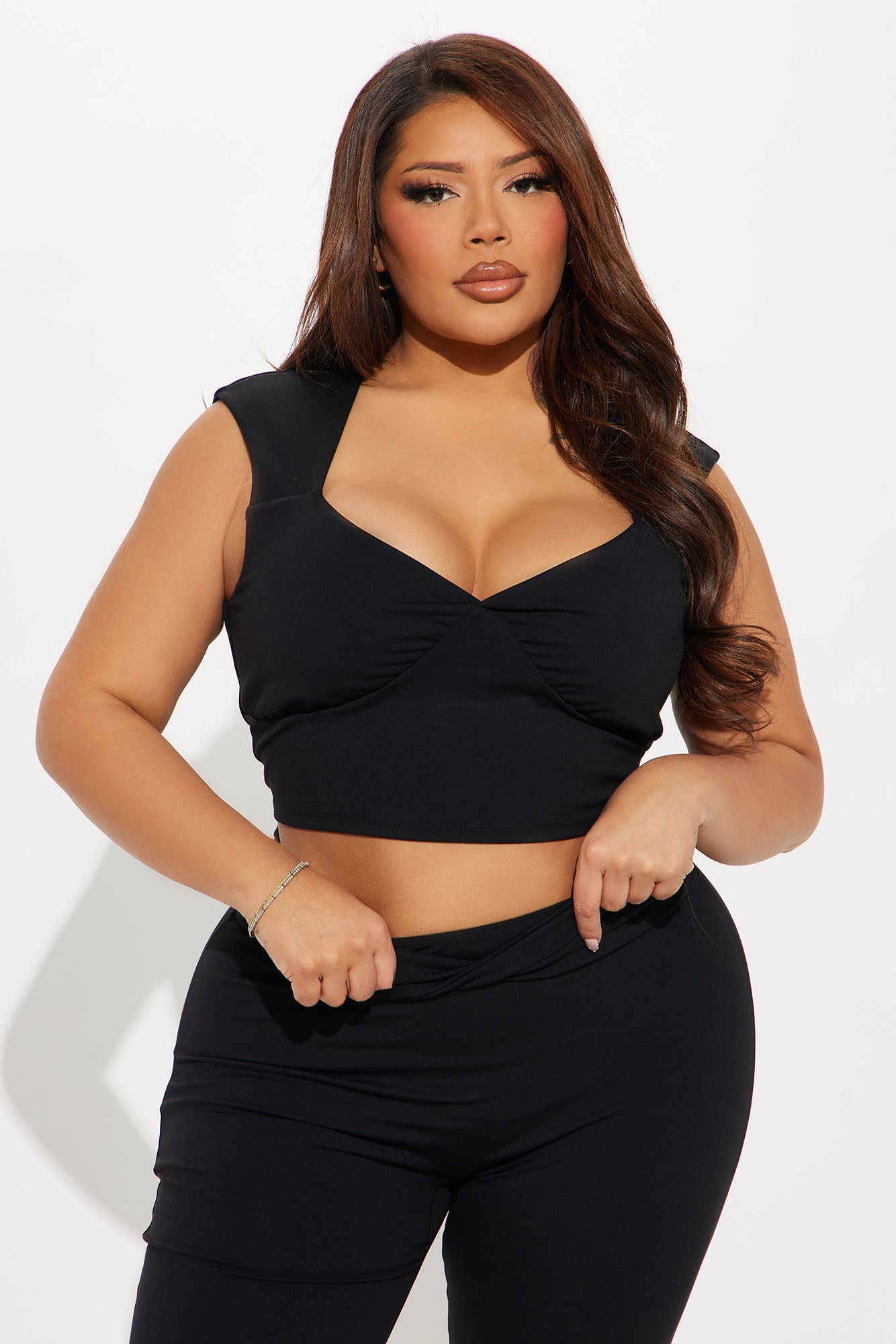 Sweetheart Rush Active Pant Set - Black - Image 5