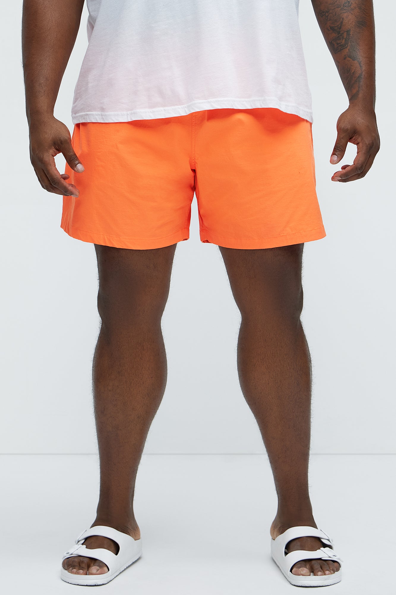 Montez Stretch Swim Trunk Classic - Orange - Image 5