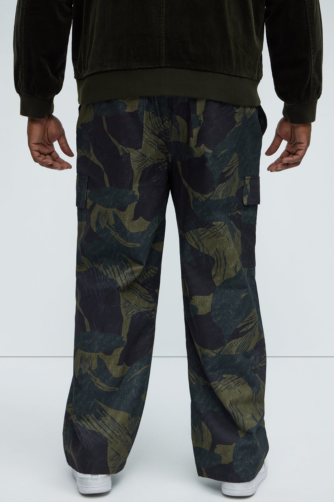 Baggy Trevor Cargo Pants - Camouflage - Image 8