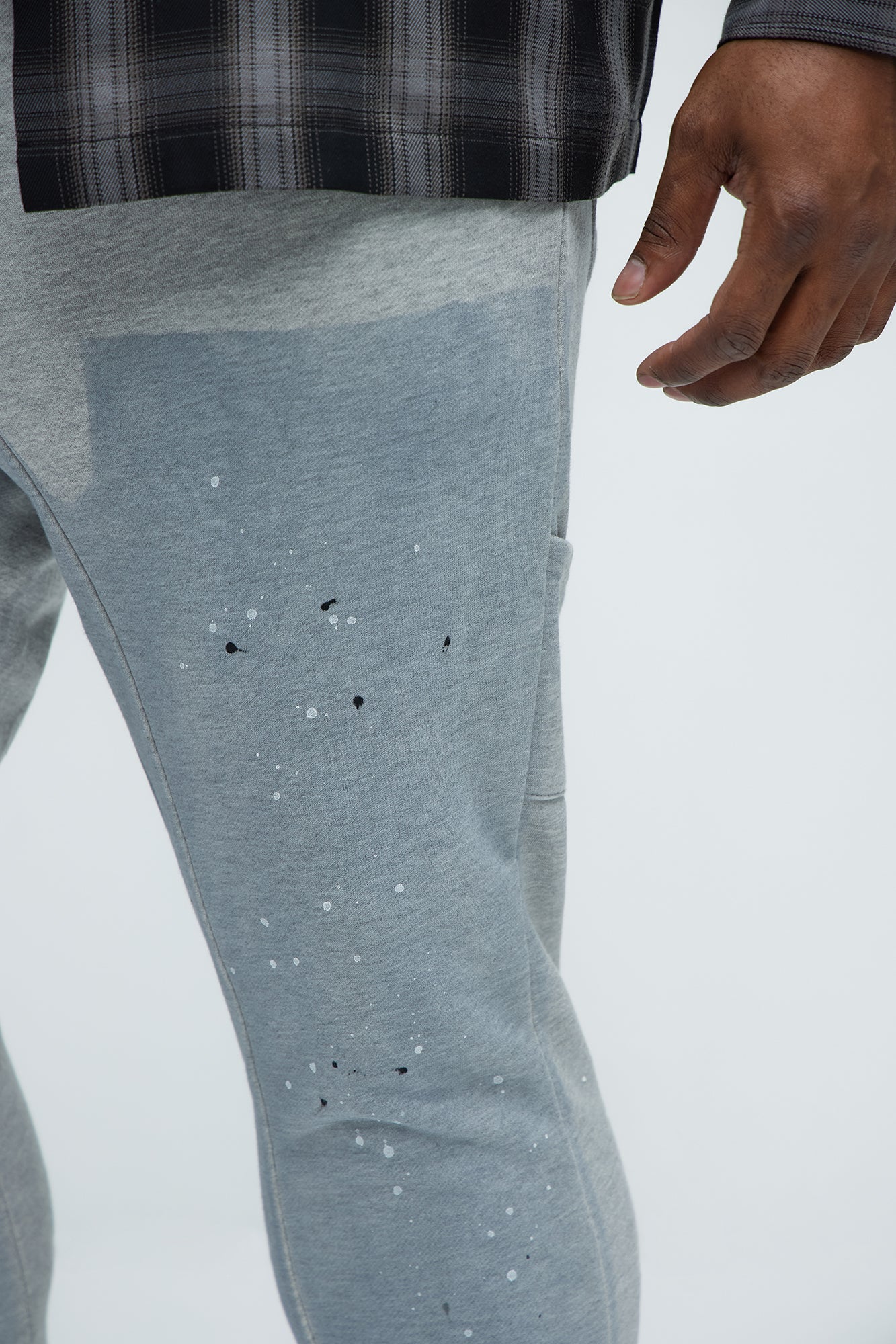 Workwear Flared Sweatpants - Grey - Image 7