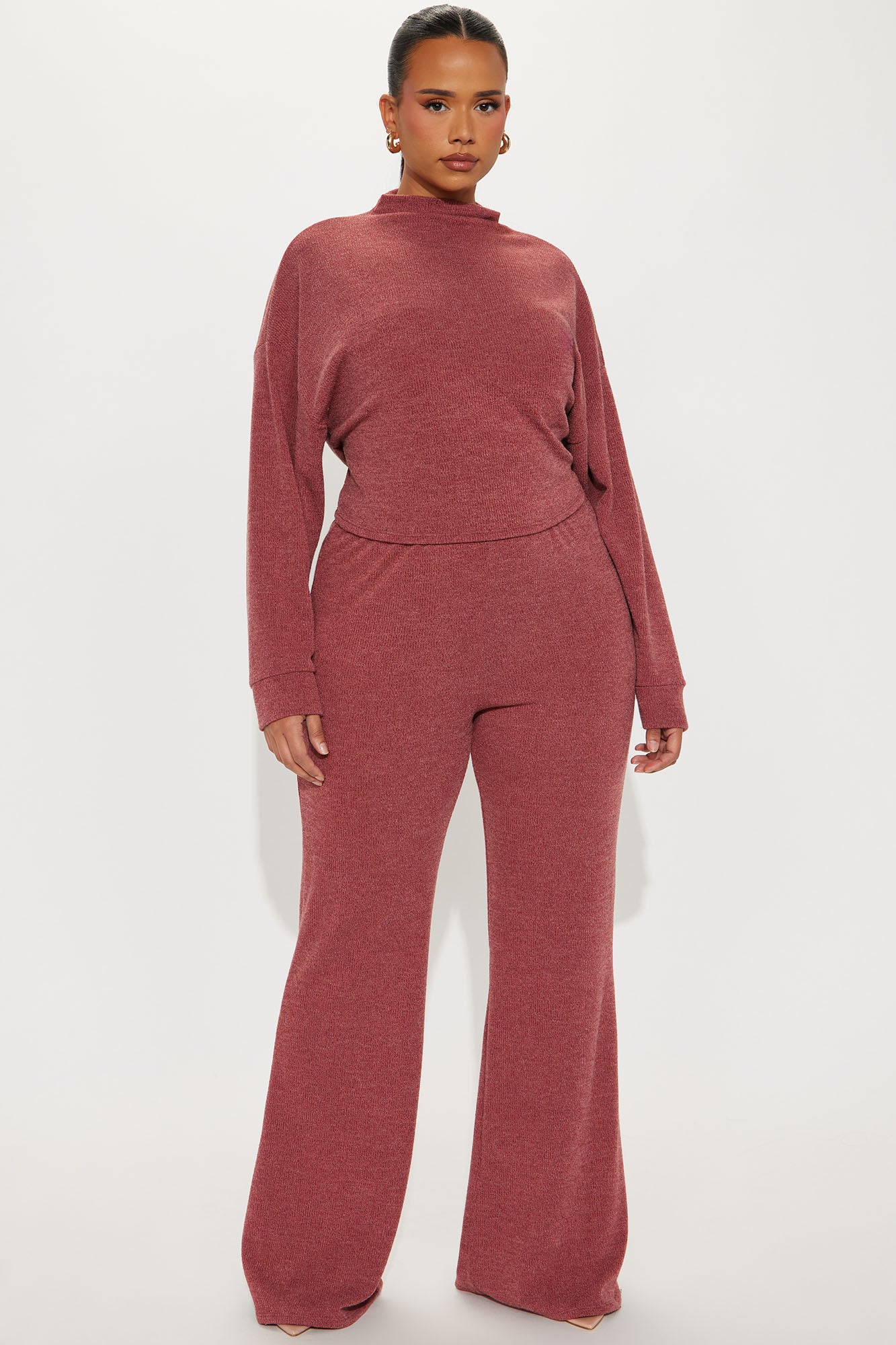 Simple Day Pant Set - Mauve - Image 4