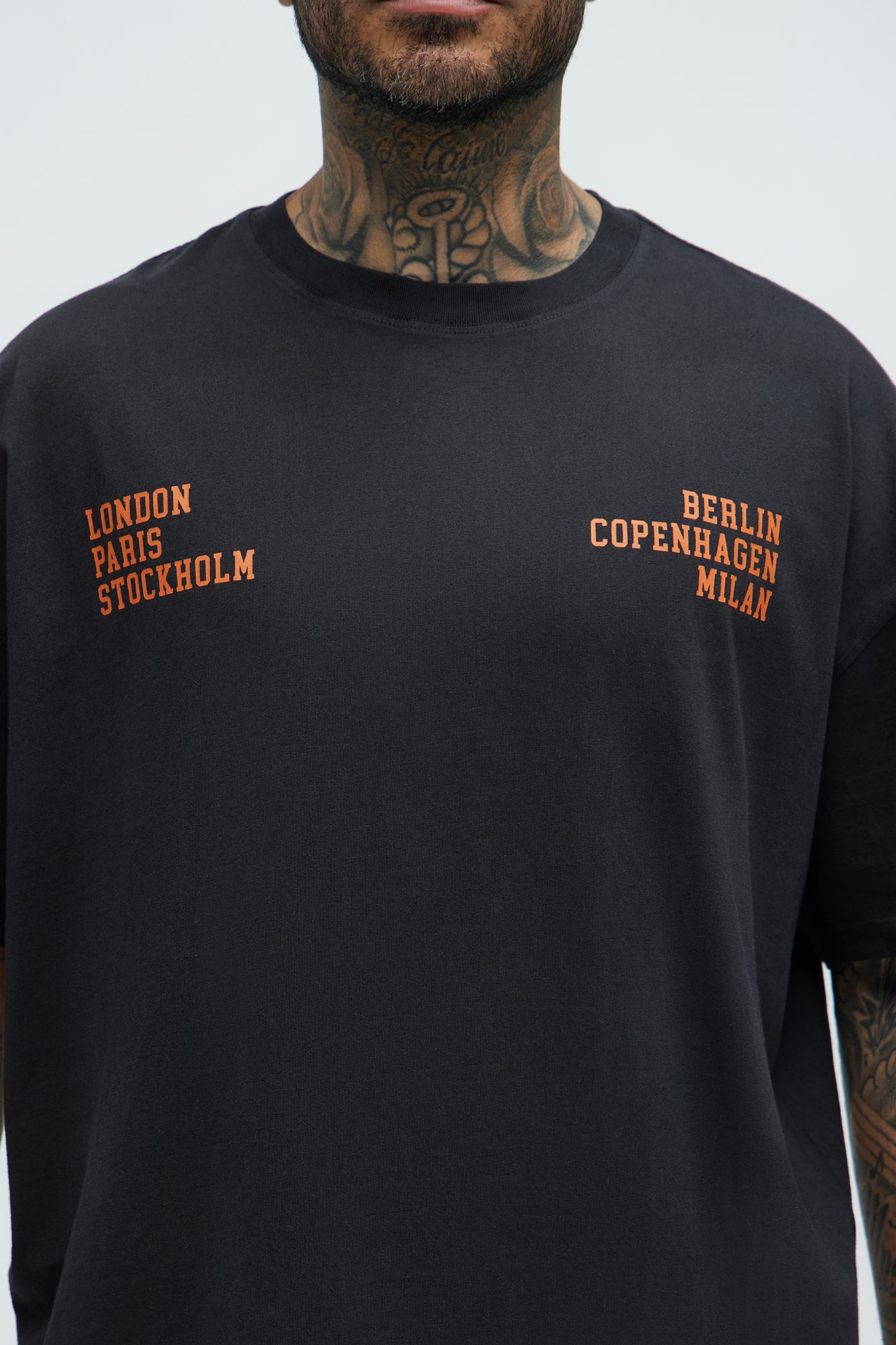 Adventurer Oversized Short Sleeve Tee - Black - Image 3