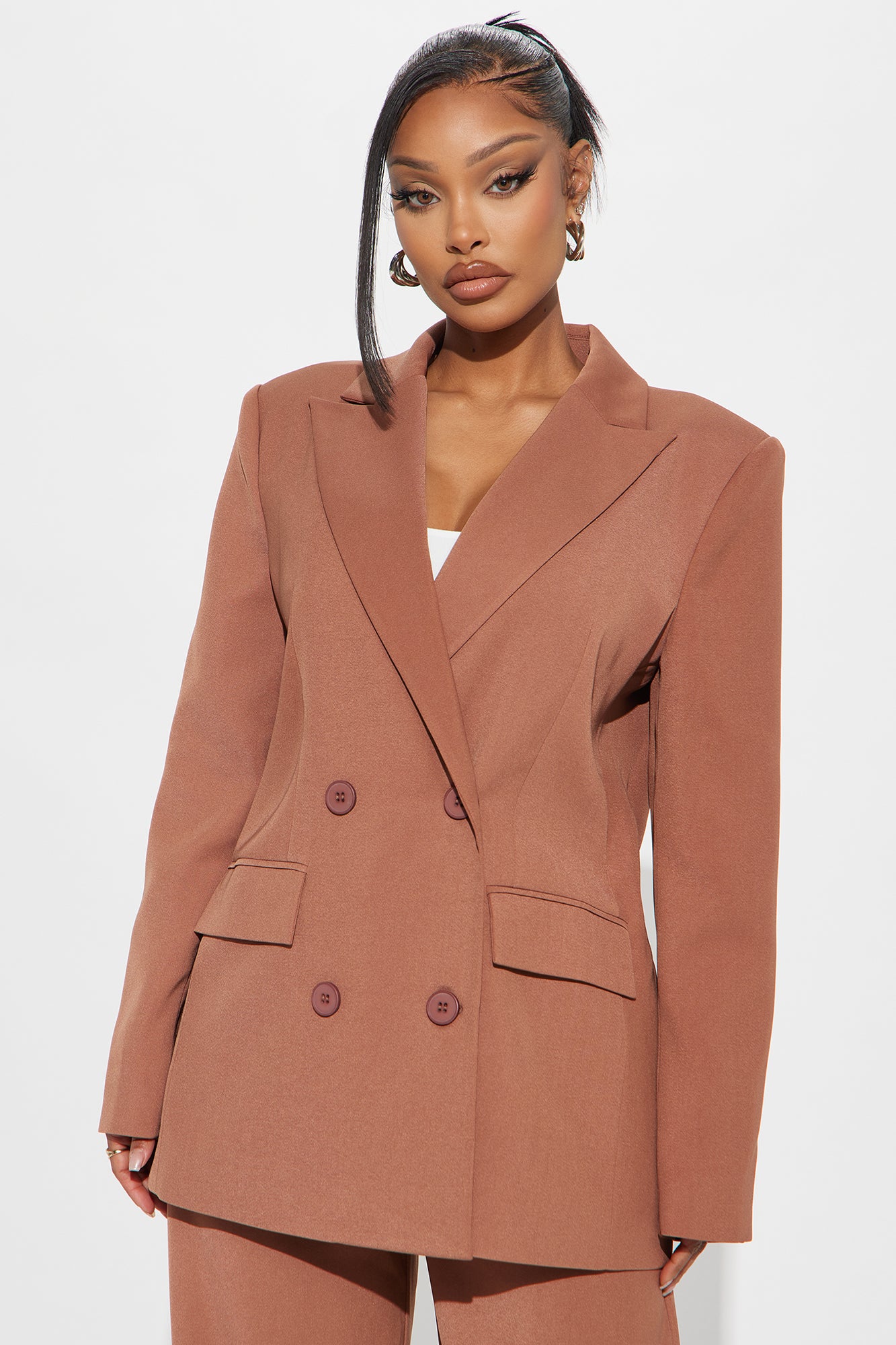Making Deliverables Blazer - Mocha - Image 3