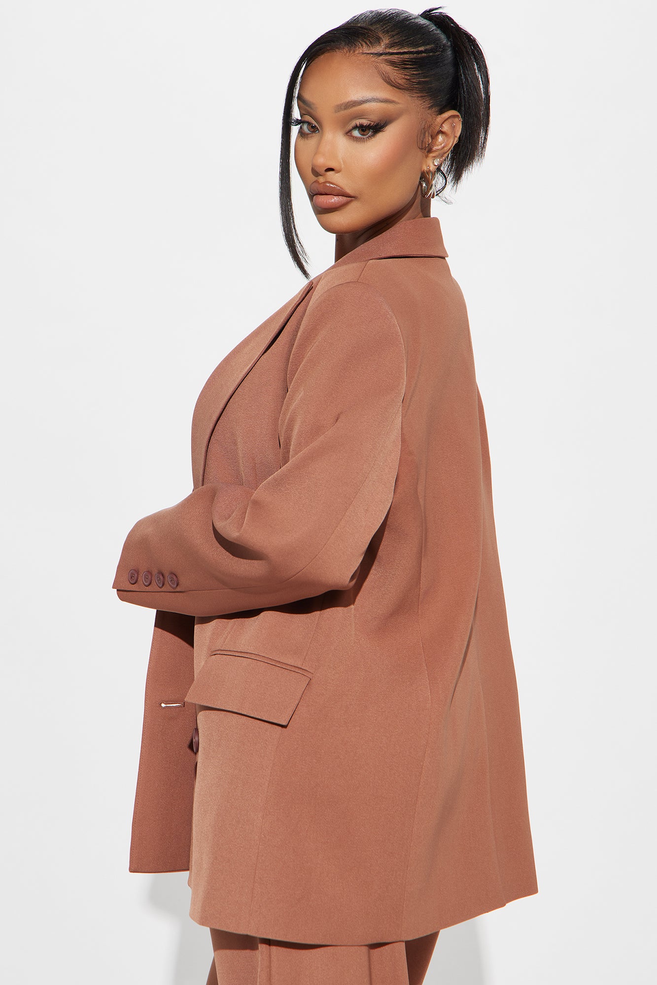Making Deliverables Blazer - Mocha - Image 4