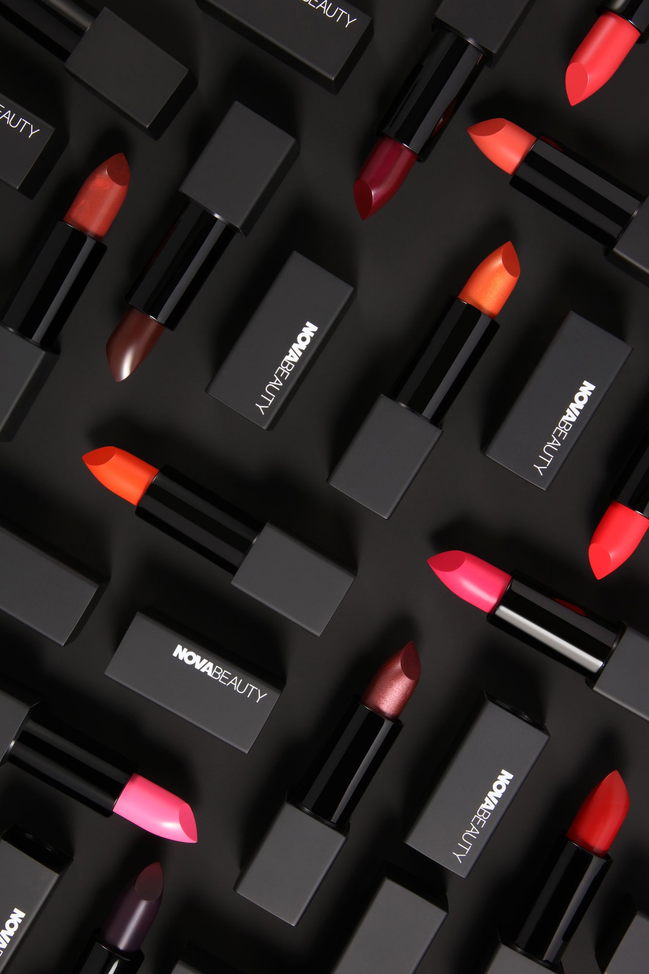 NOVABEAUTY Perfect Pout Shimmering Cream Lipstick - Lavish - Image 11