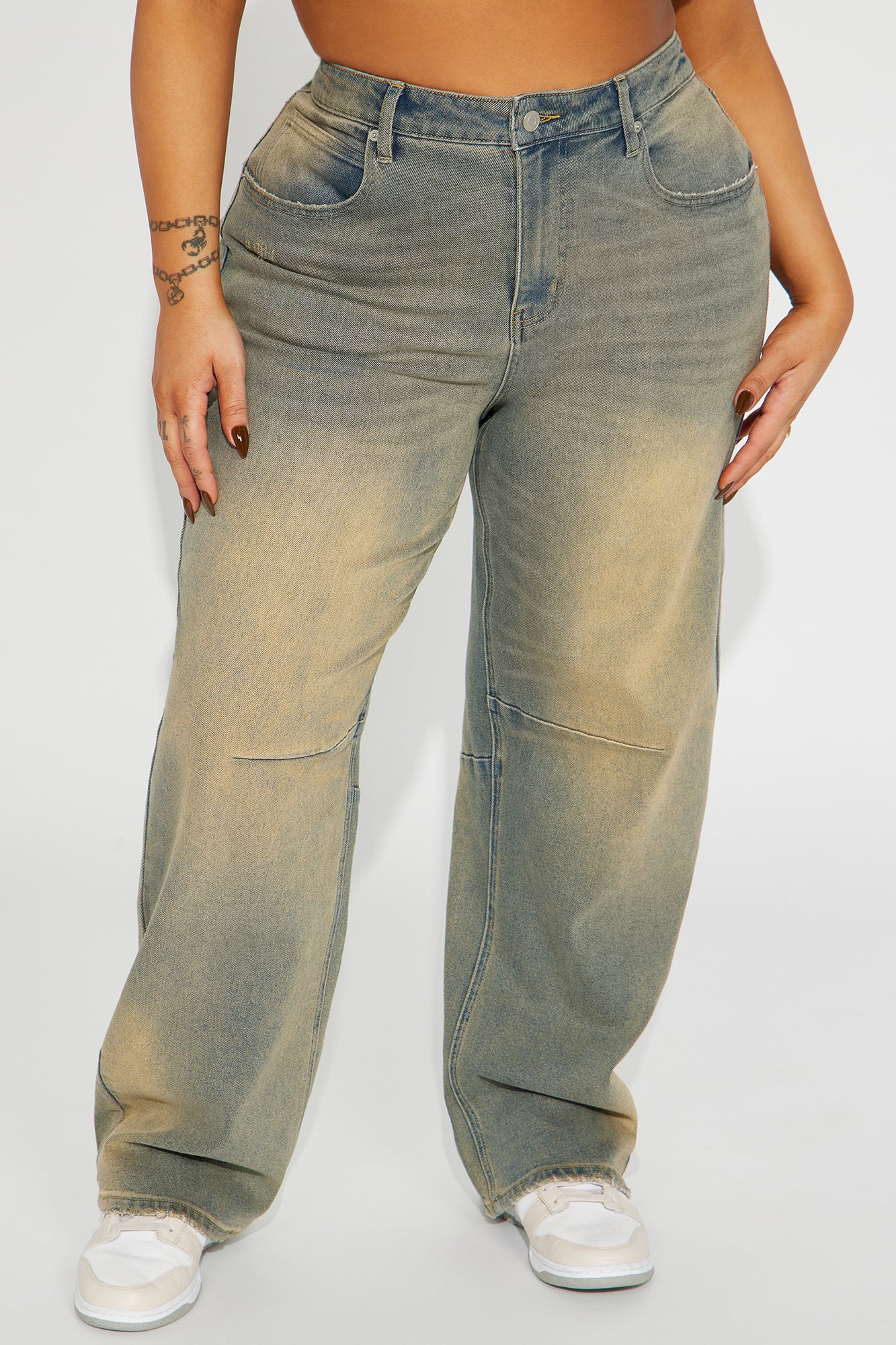 Always Pressed Baggy Jeans - Vintage Wash - Image 5