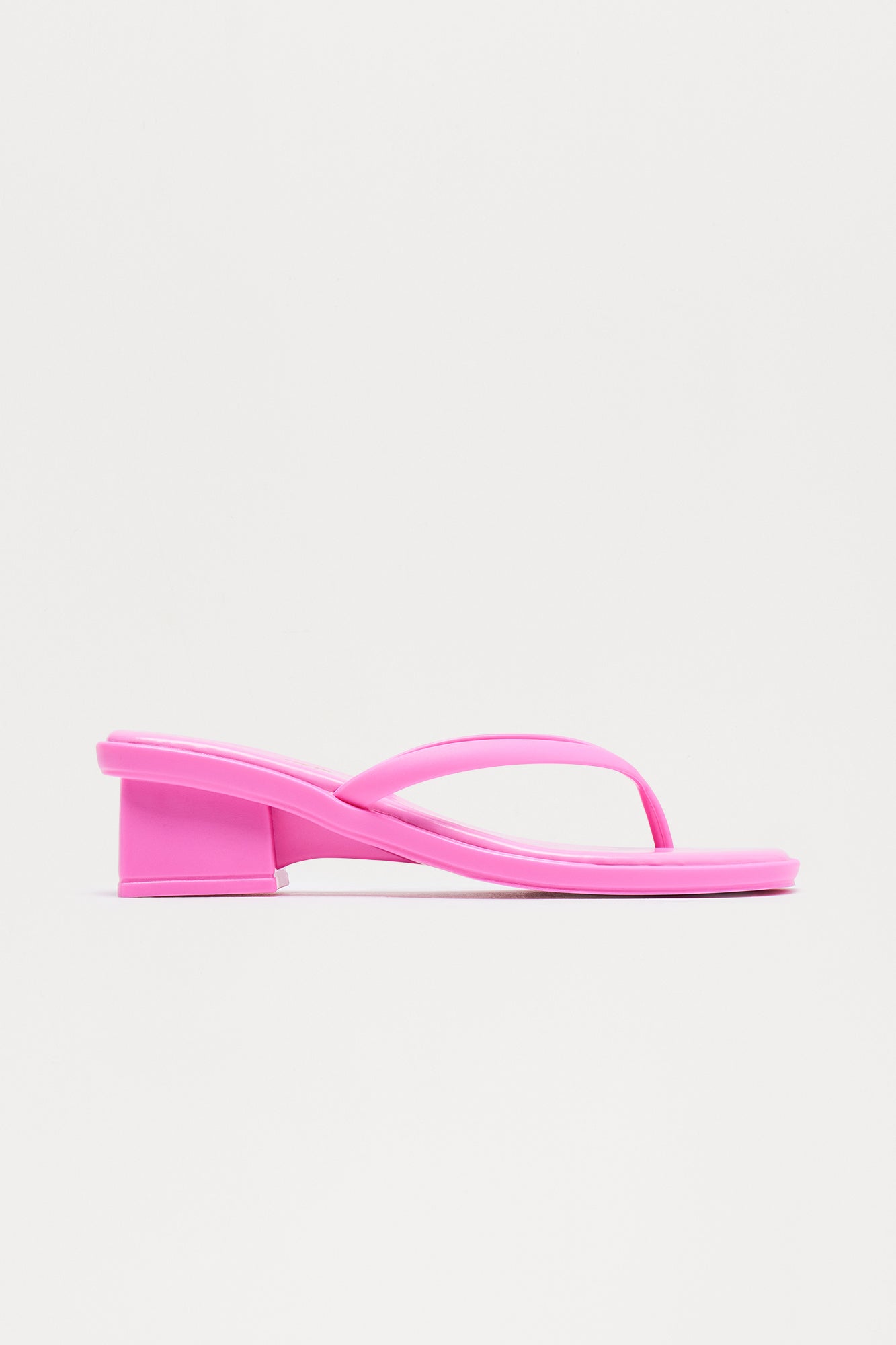 Regina Thong Mules - Pink - Image 3