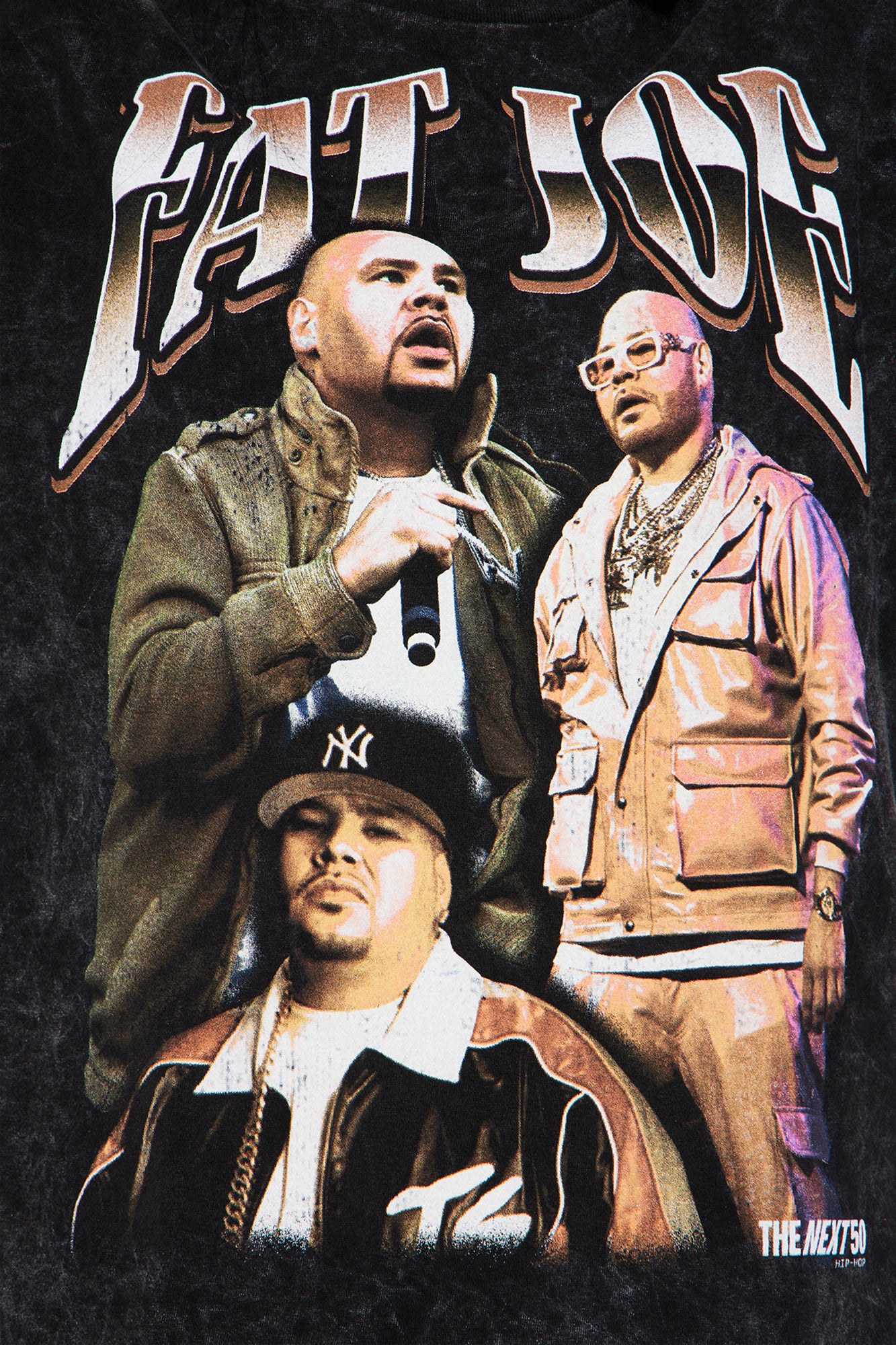 Fat Joe Washed Tee - Black - Image 3