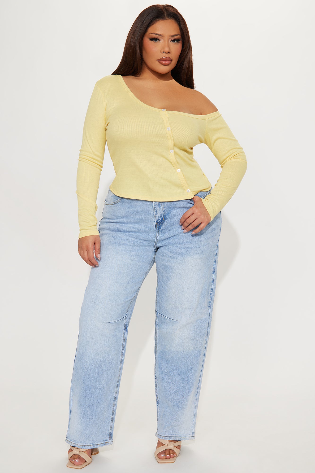 Always Pressed Baggy Jeans - Light Wash - Image 4