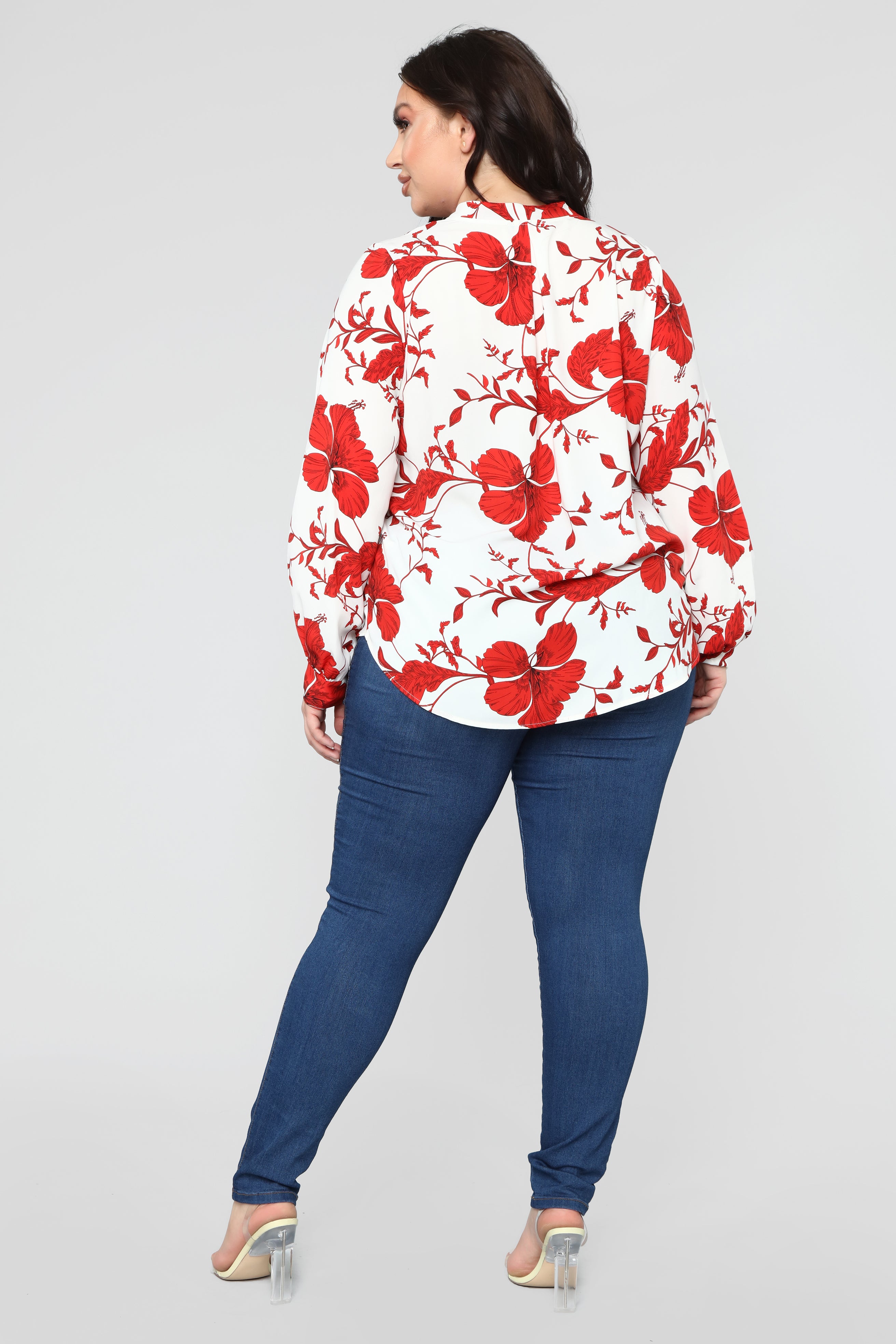 Floral Emotions Top - White/Combo - Image 8