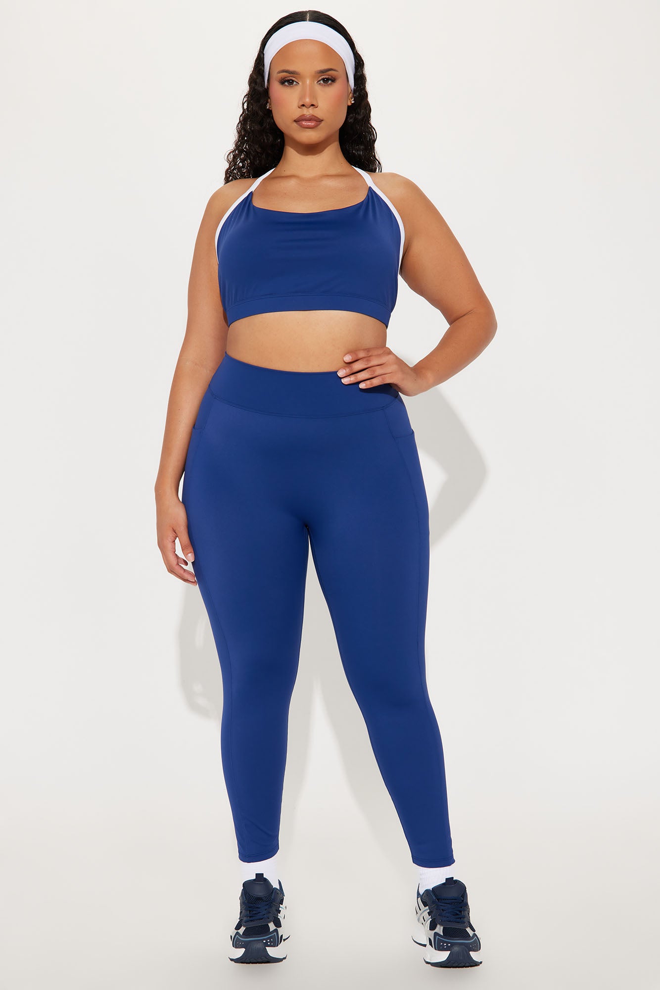 Tennis Club Active Legging - Midnight Blue - Image 4