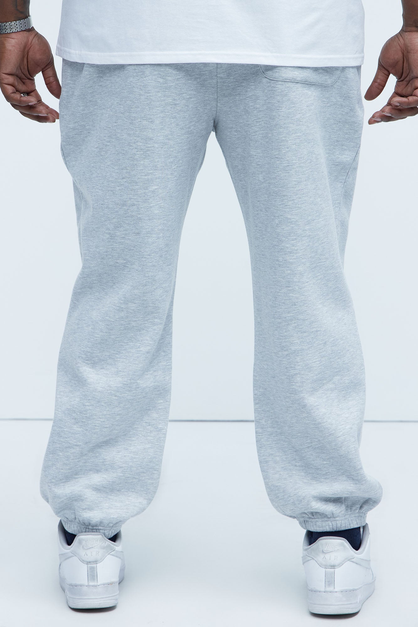 Tyson No Equal Jogger - Heather Grey - Image 8