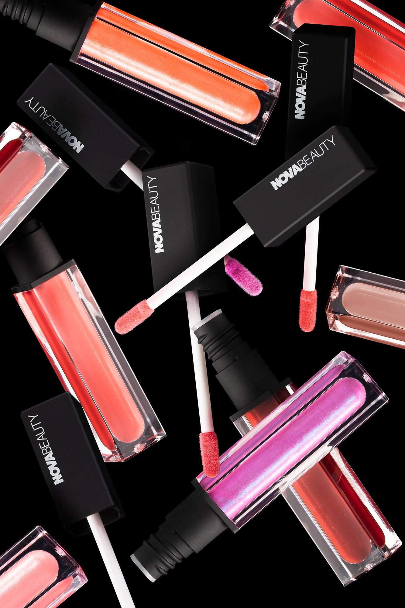 NOVABEAUTY Moisturizing Rich Glow Lip Gloss - Moody - Image 8