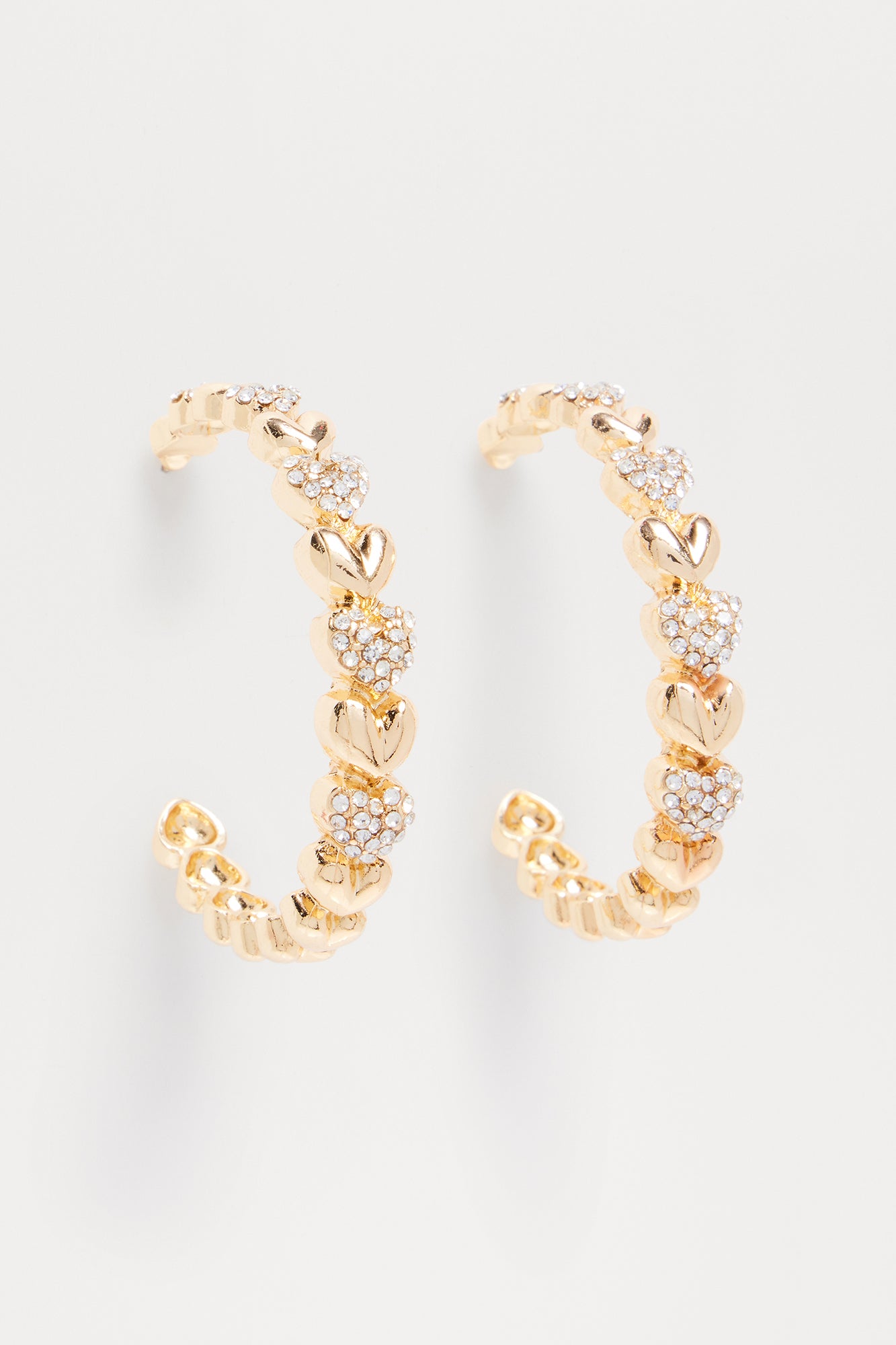 All About You Hoops Earrings - Gold - Image 3