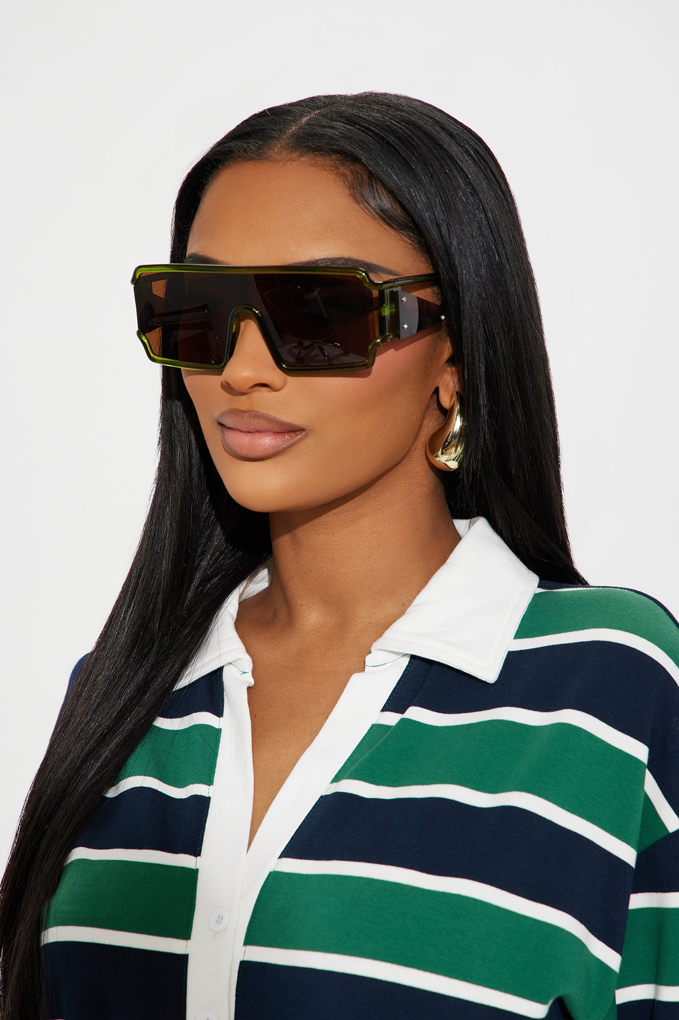 Pay Homage Sunglasses - Green/combo - Image 3