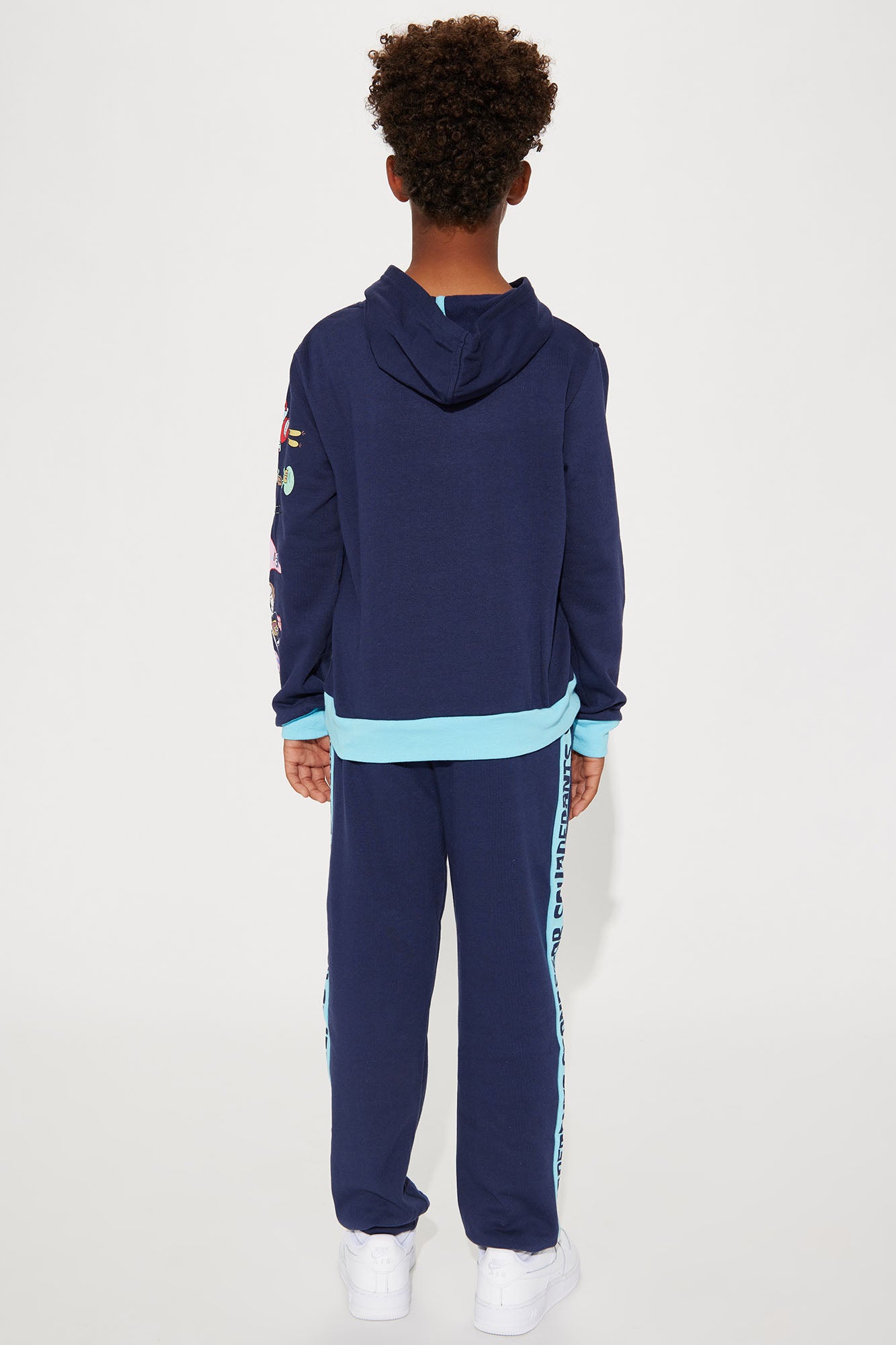 Mini Spongebob GOAT Jogger Set - Navy/combo - Image 5