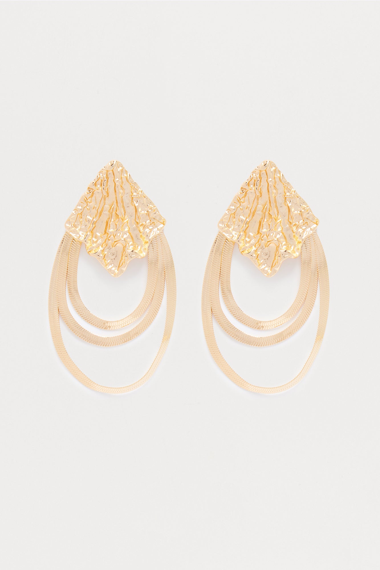 Watch Them Notice Earrings - Gold - Image 3