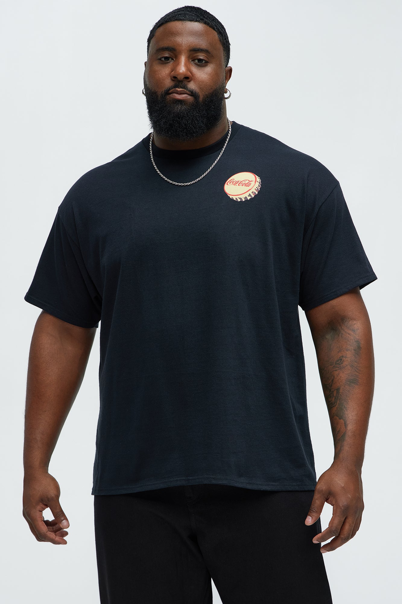 Coca Cola Ice Cold Short Sleeve Tee - Black - Image 6