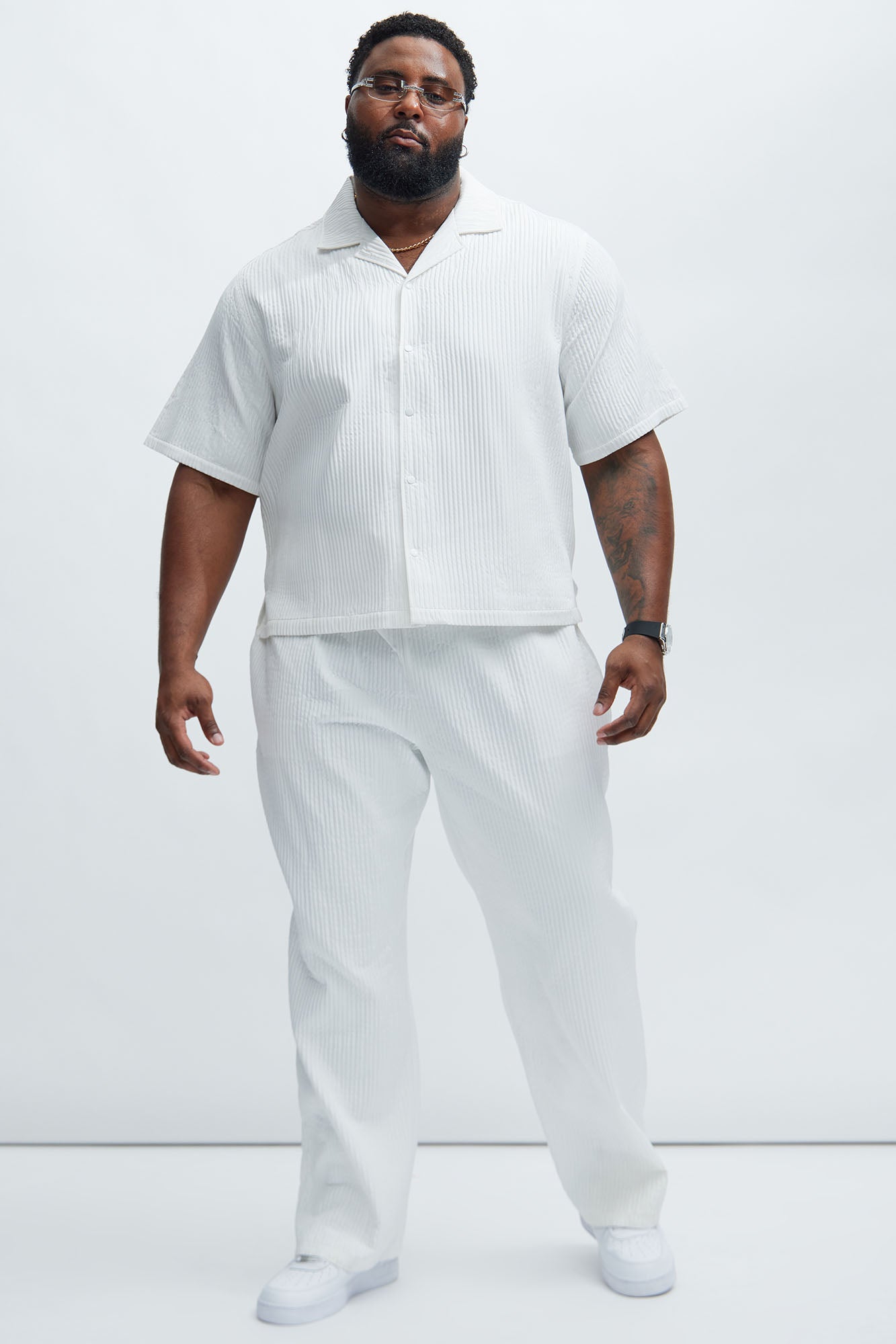 Santiago Straight Pants - White - Image 7