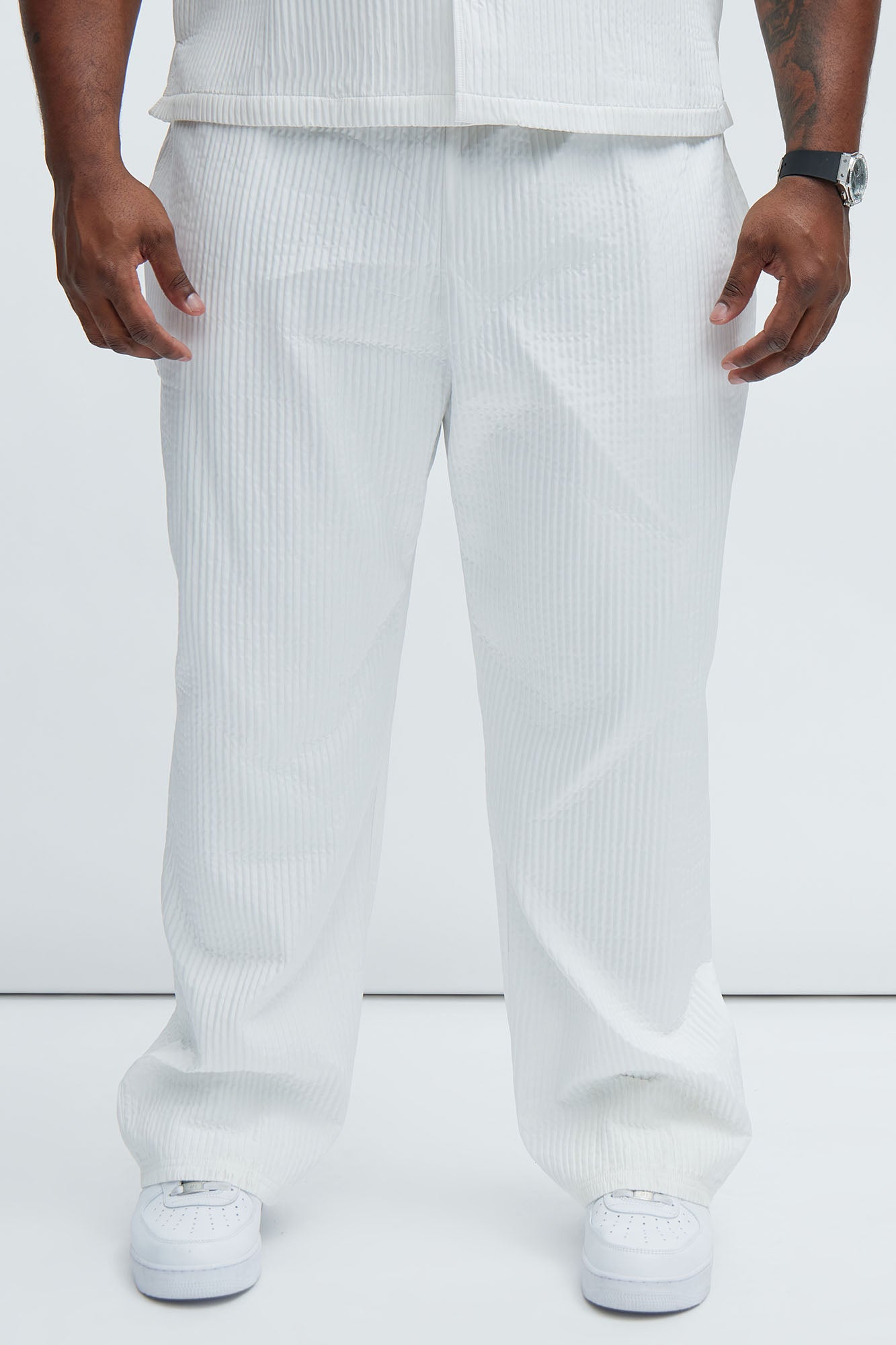 Santiago Straight Pants - White - Image 6