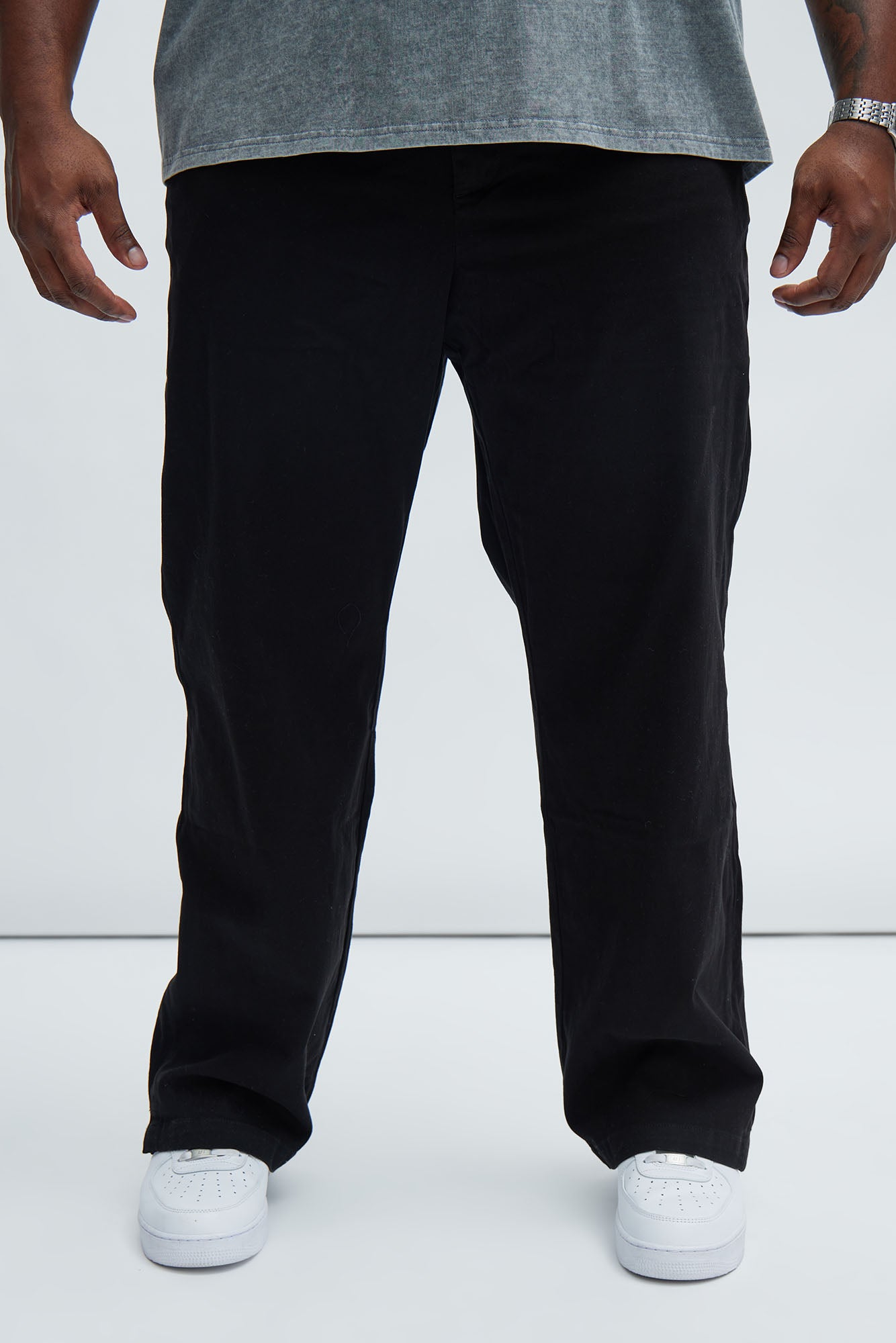 Mac Chino Straight Pants - Black - Image 6