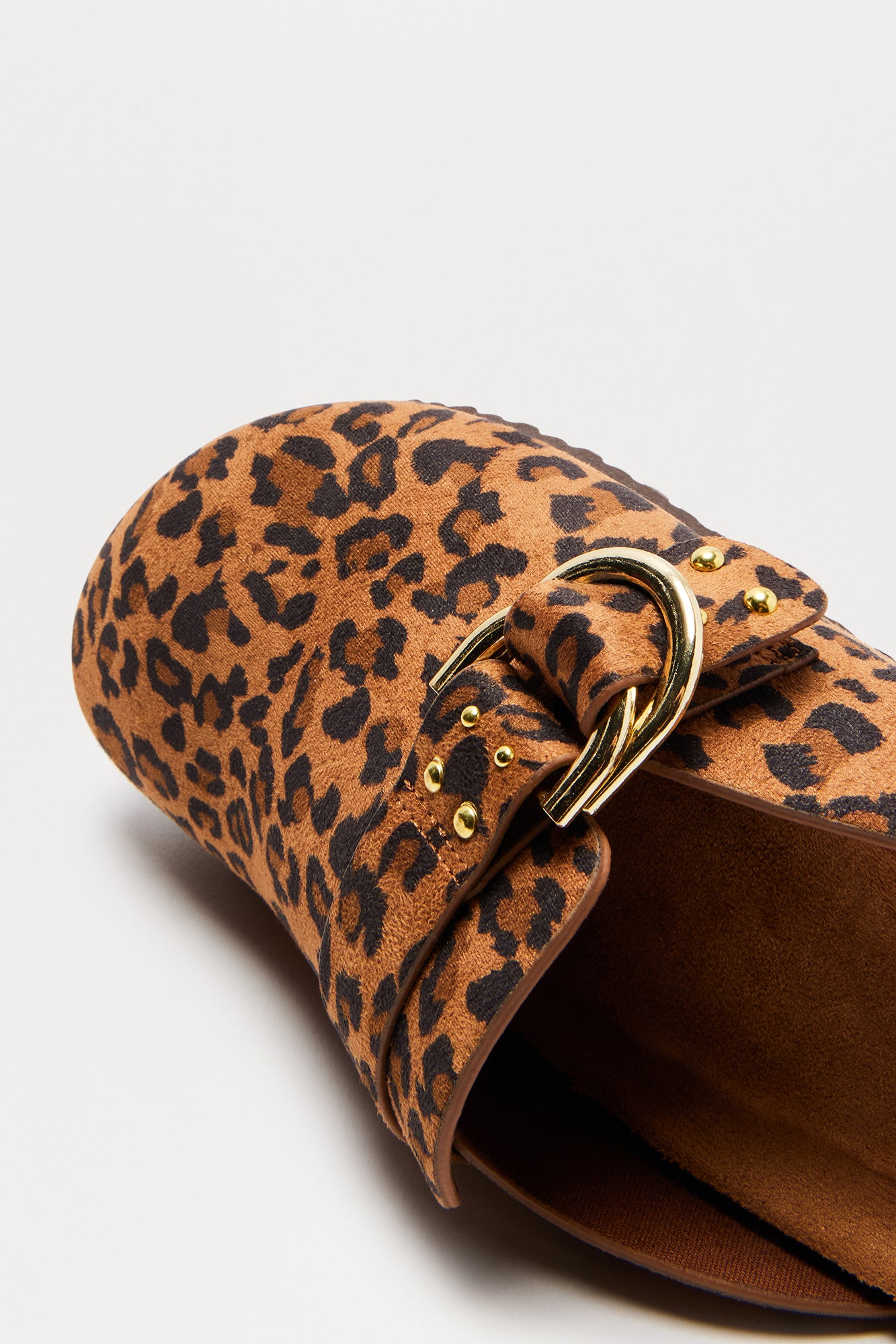 Kirby Buckle Slides - Leopard - Image 5