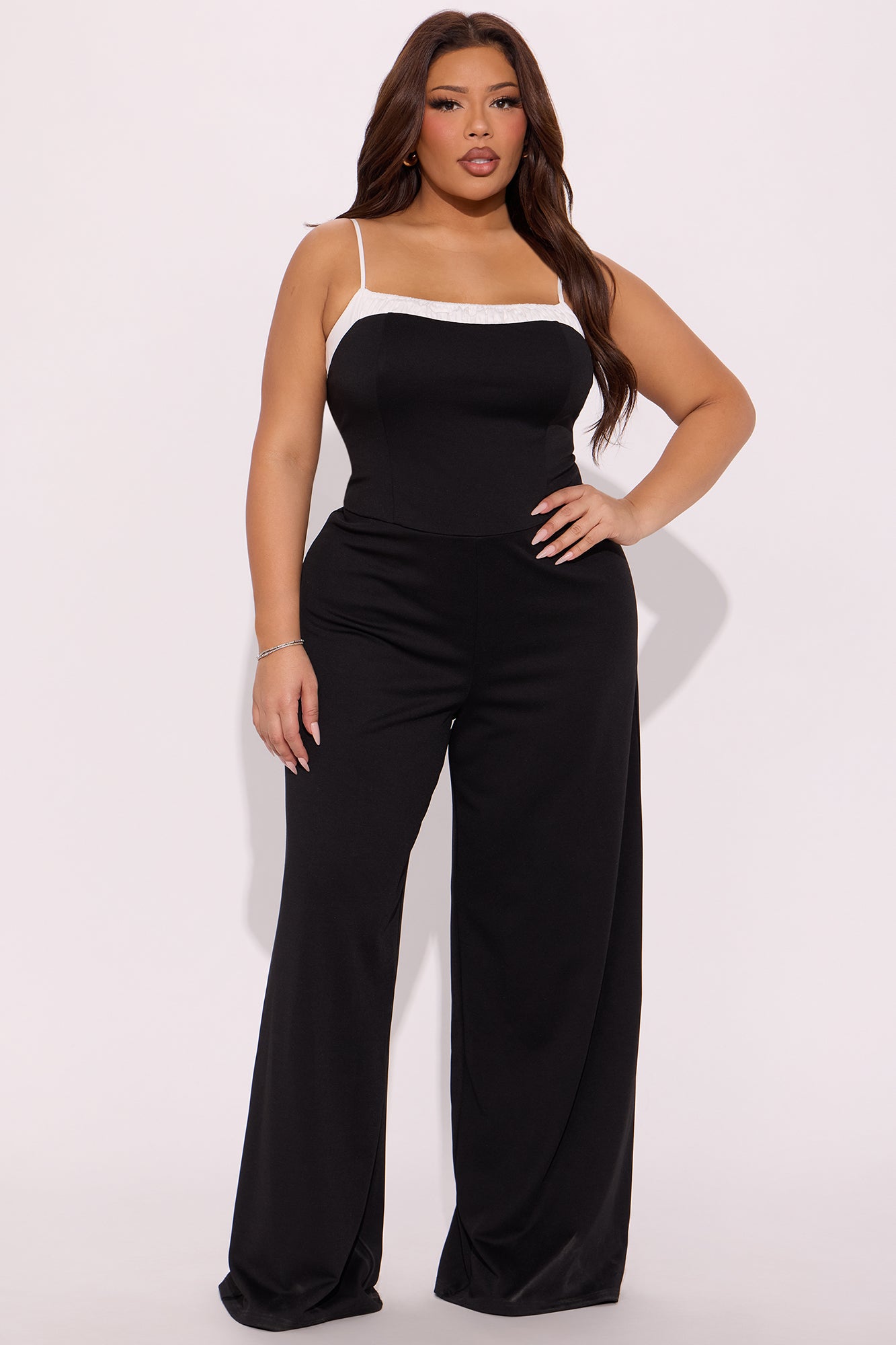 Fine Wine Jumpsuit - Black/White - Image 4