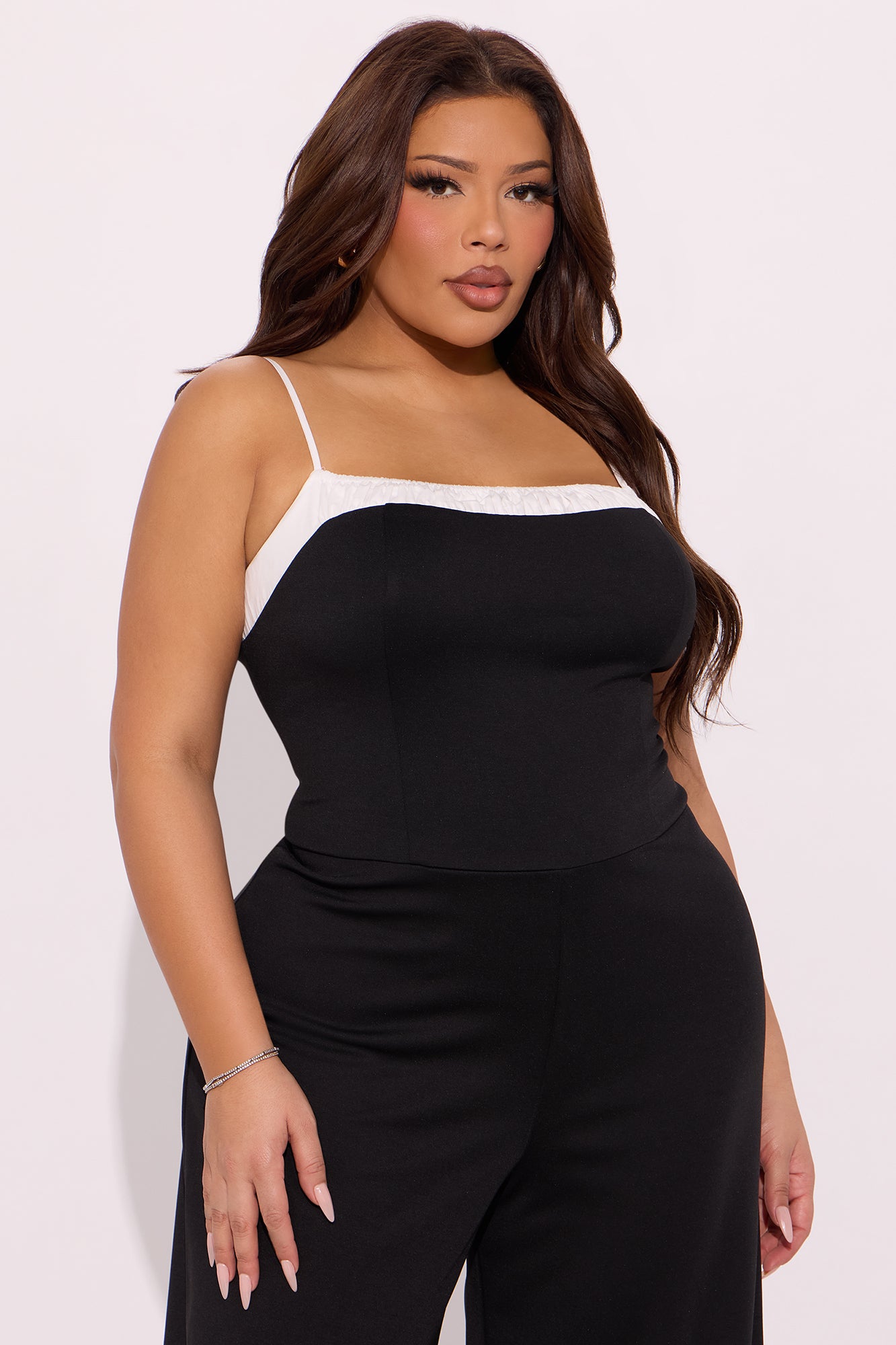 Fine Wine Jumpsuit - Black/White - Image 5
