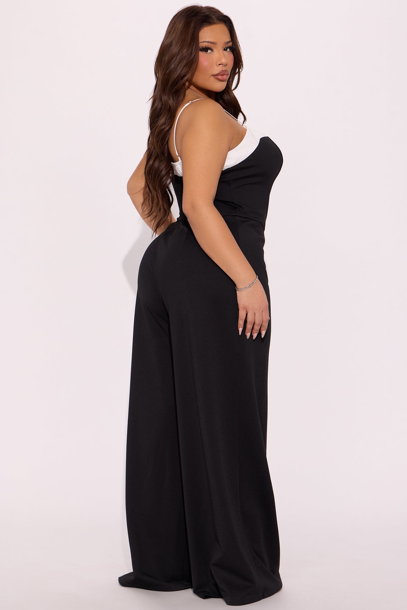 Fine Wine Jumpsuit - Black/White - Image 6