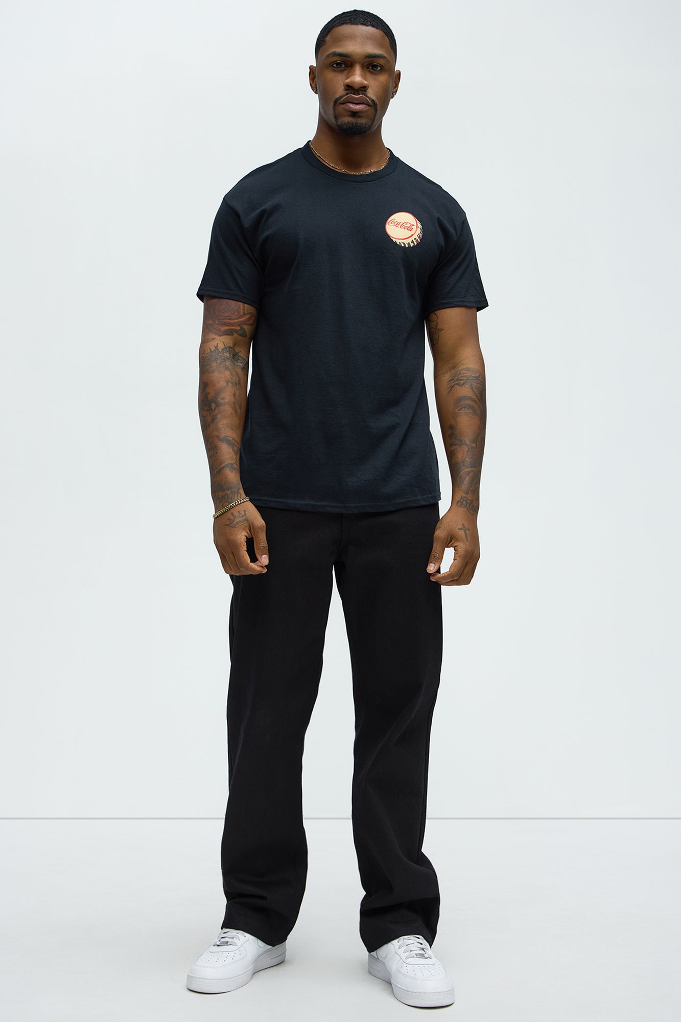 Coca Cola Ice Cold Short Sleeve Tee - Black - Image 3