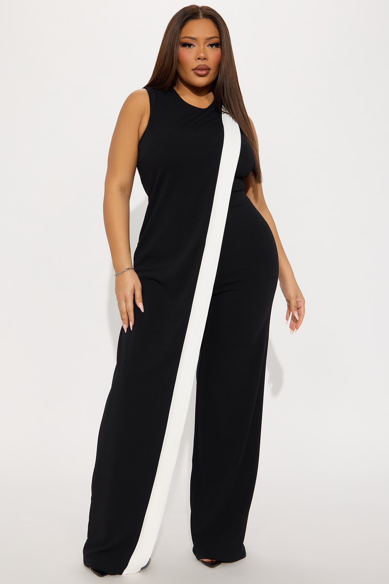 Back In Business Jumpsuit - Black/combo - Image 4