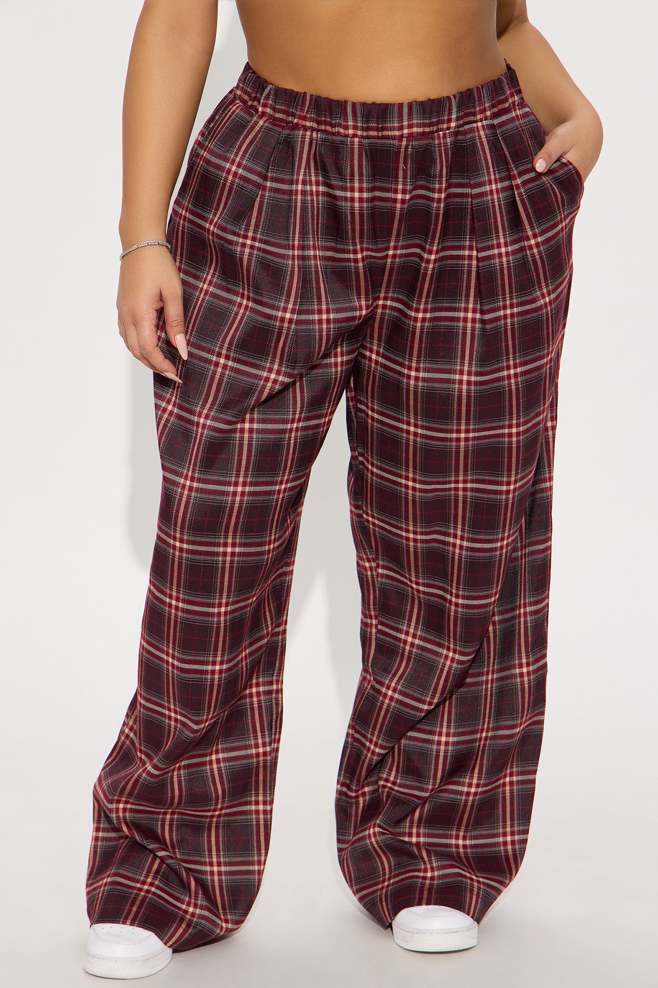Yazzy Plaid Boxer Pant - Multi Color - Image 5