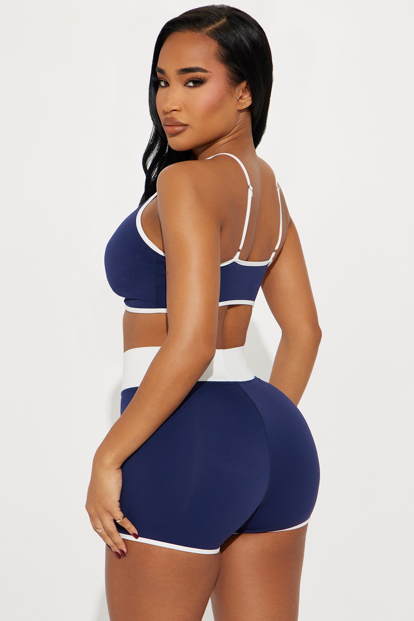 Sprint Vibe Active Short Set - Midnight Blue - Image 3