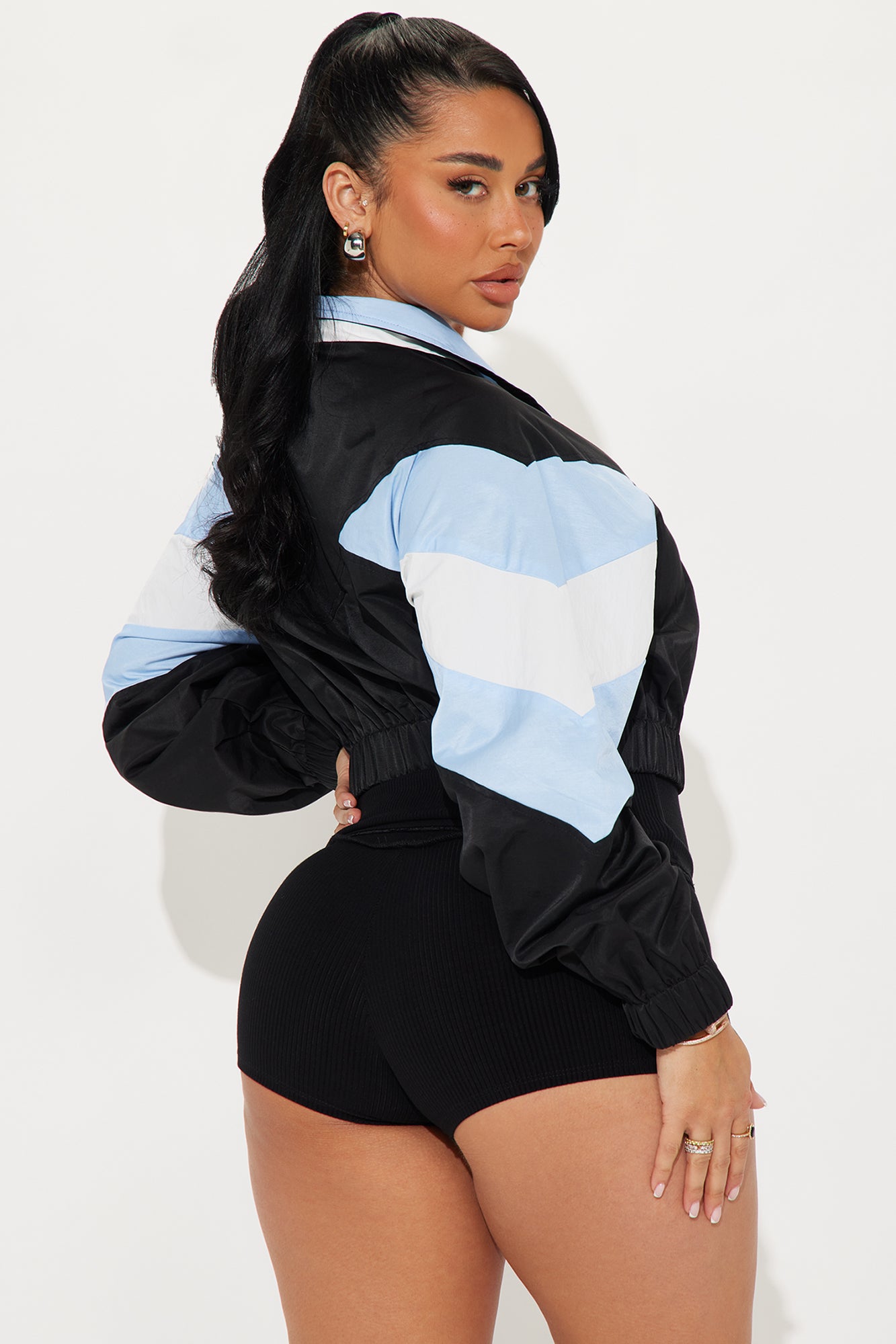 Fierce Flex Active Jacket - Black/combo - Image 4