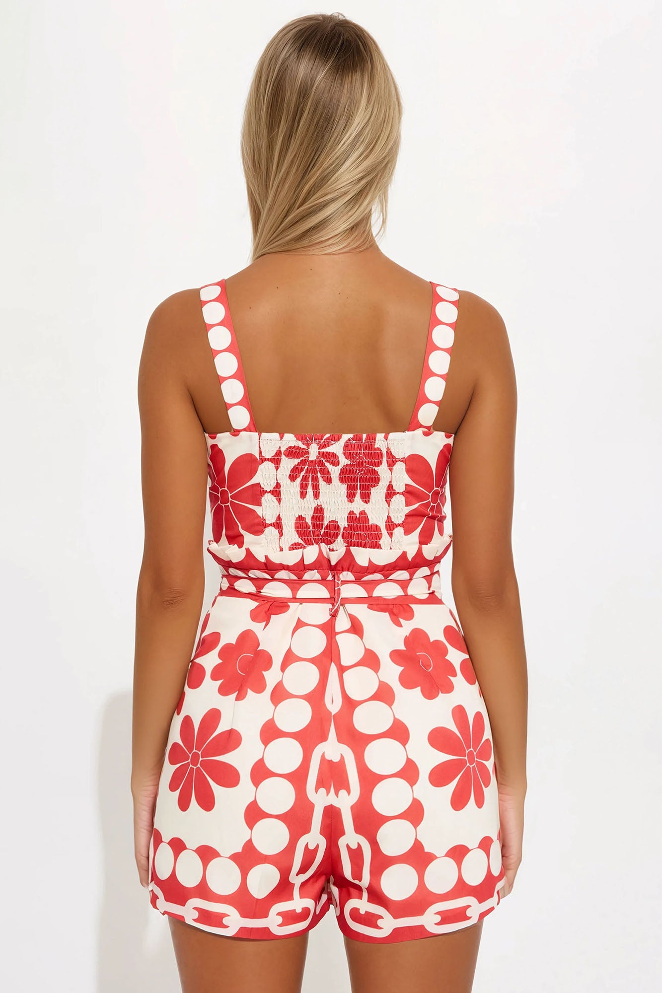 Sugar Craving Romper - Cream/combo - Image 3