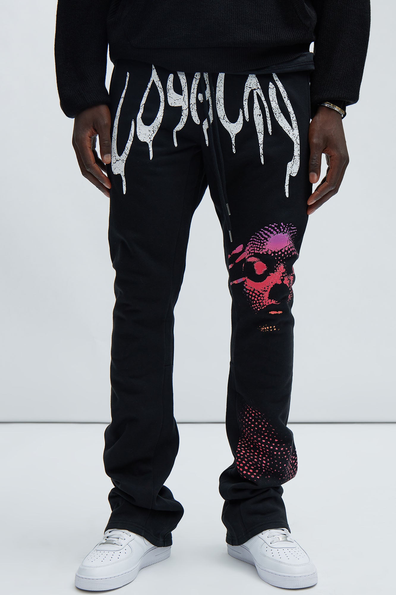 Shade Of Loyalty Flare Sweatpant - Black - Image 3