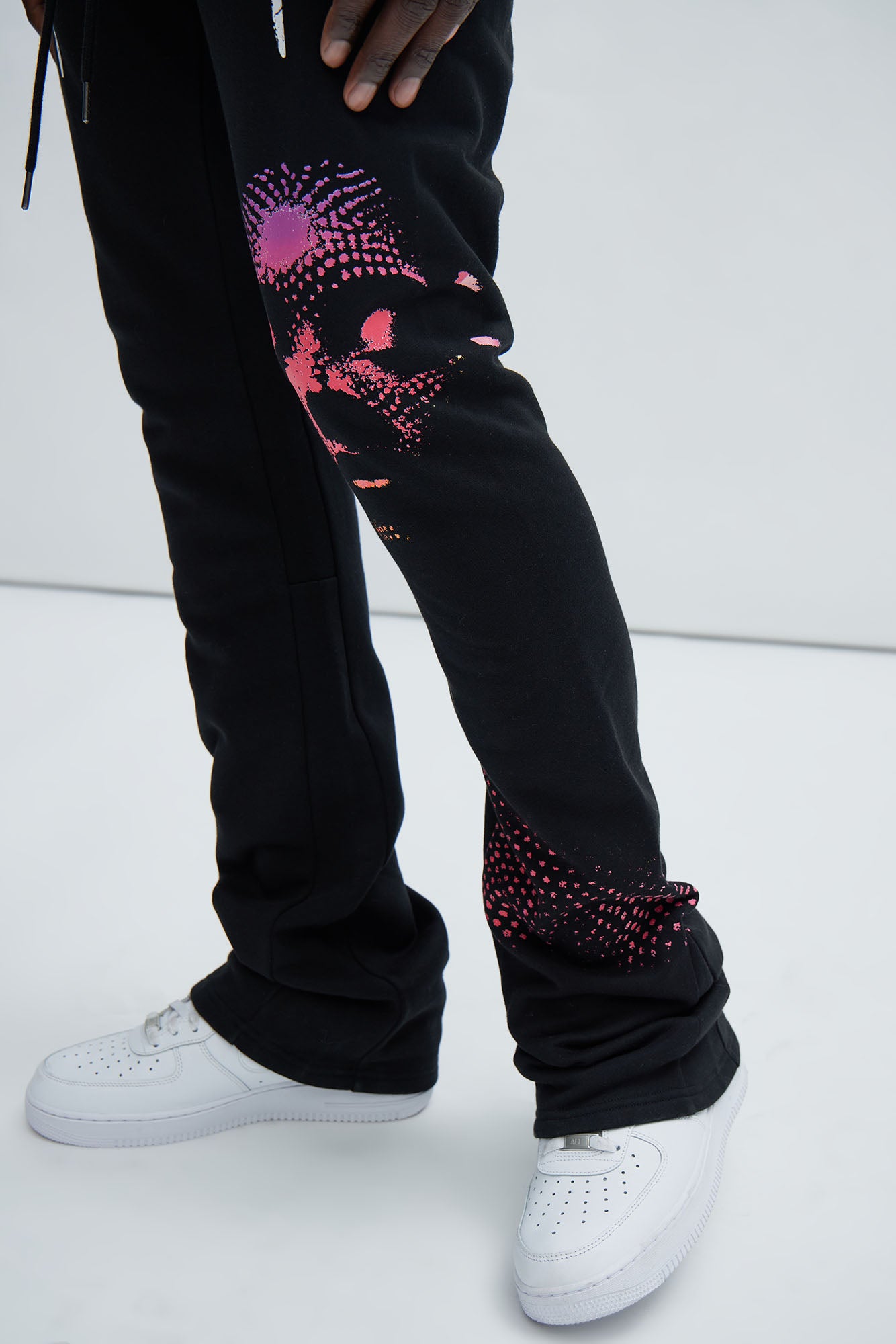 Shade Of Loyalty Flare Sweatpant - Black - Image 4