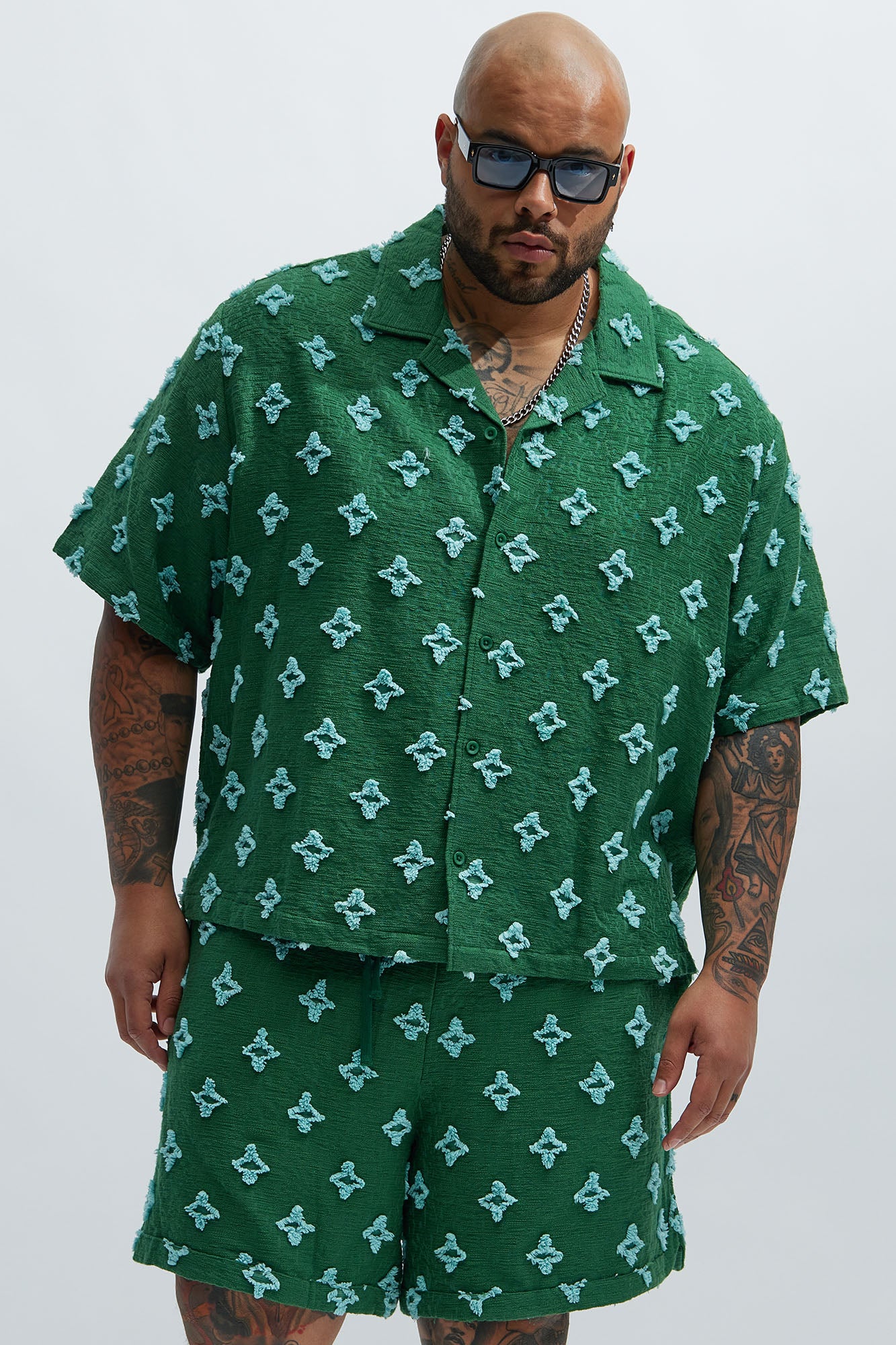 Cropped Starlet Shirt - Green - Image 5