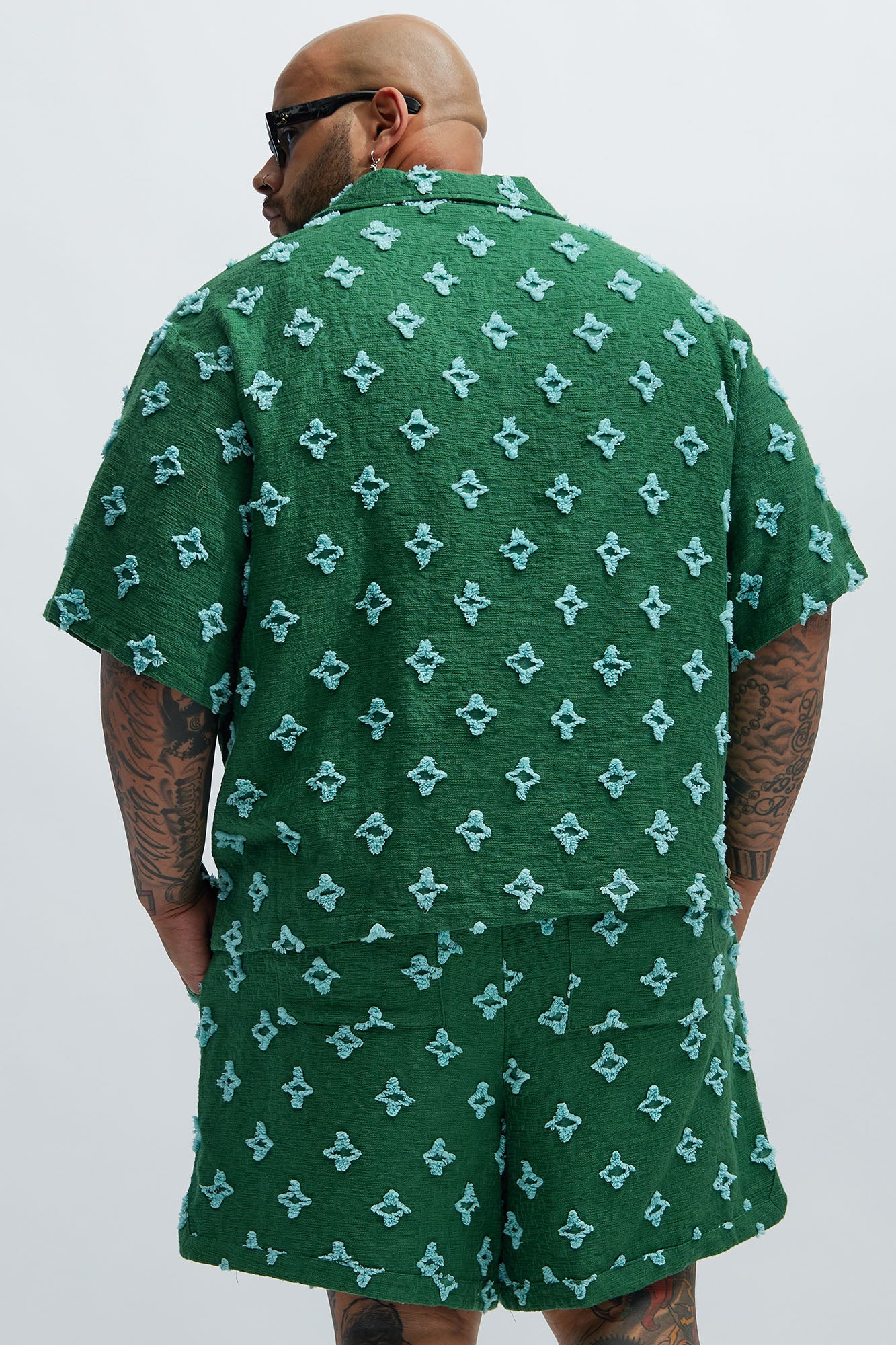 Cropped Starlet Shirt - Green - Image 8
