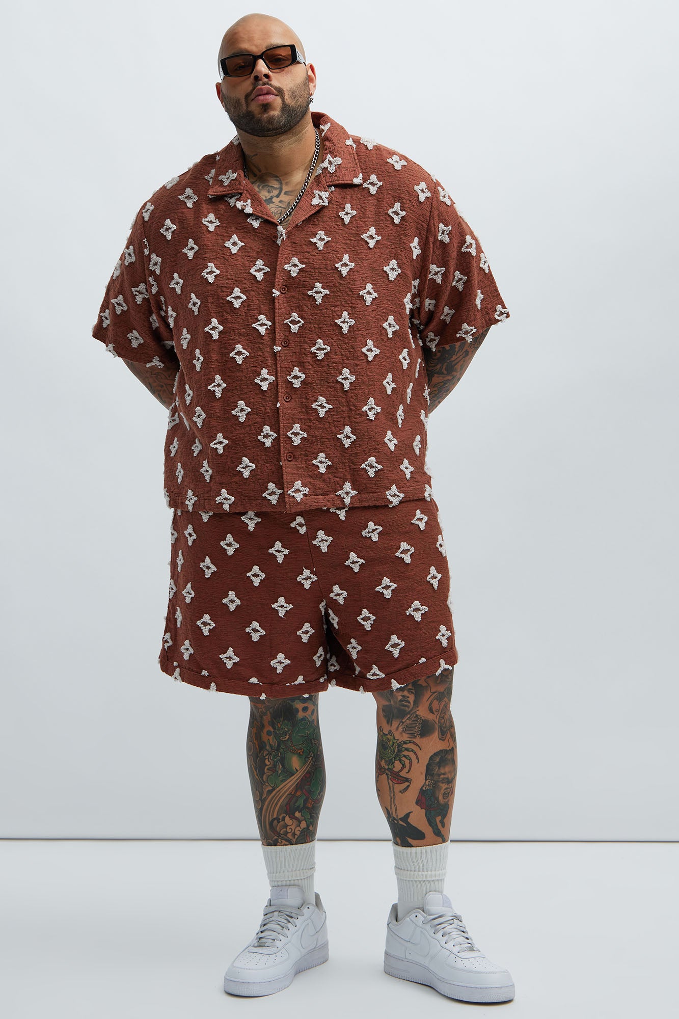 Starlet Warmup Shorts - Brown - Image 7