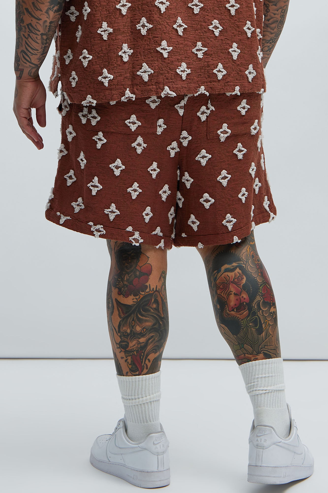 Starlet Warmup Shorts - Brown - Image 9
