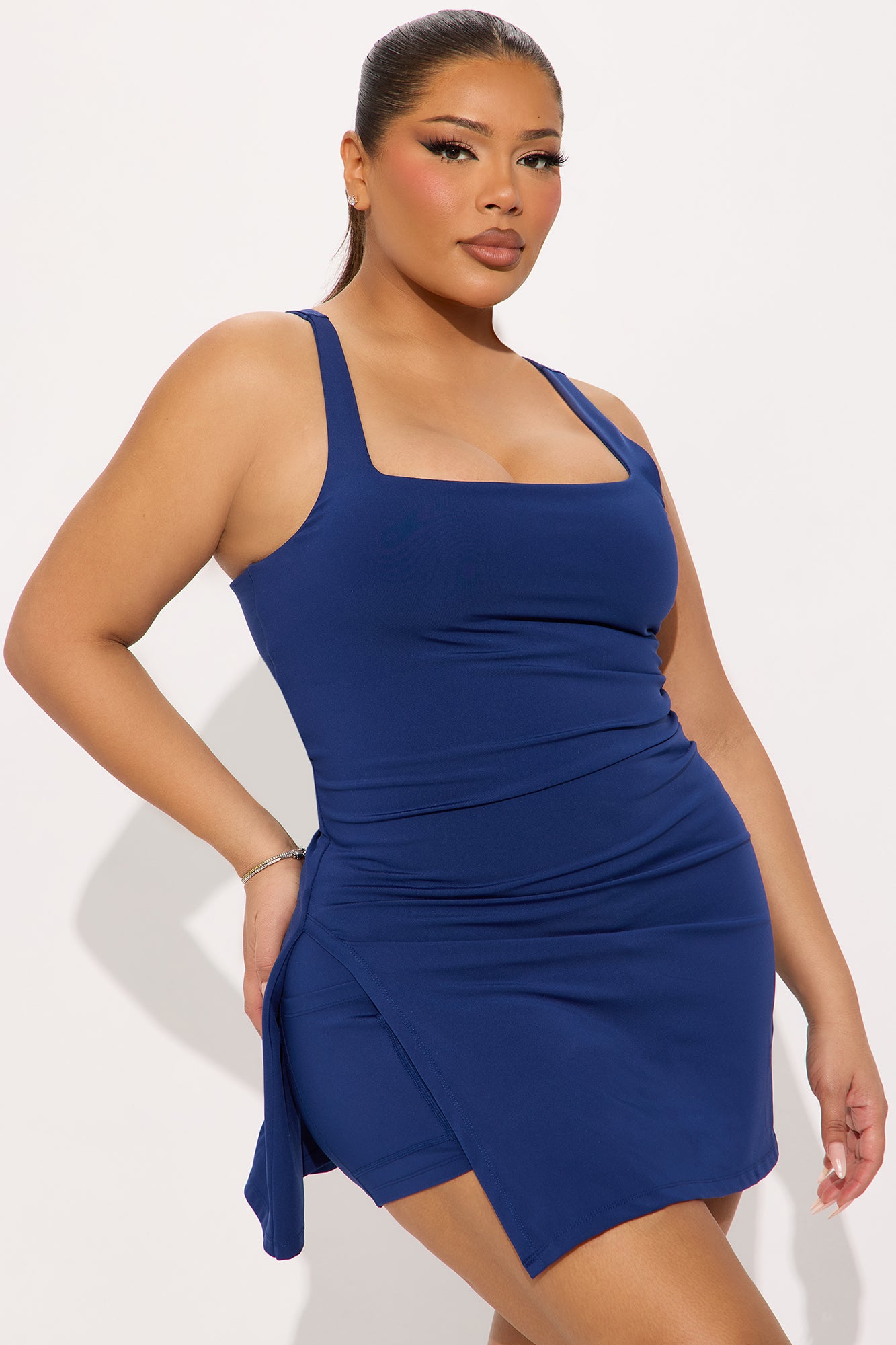 Tennis Babe Active Dress - Midnight Blue - Image 4